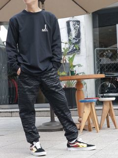 ロングスリーブTシャツ "SKANDA" (ブラック) / LONG SLEEVE T-SHIRTS (BLACK)