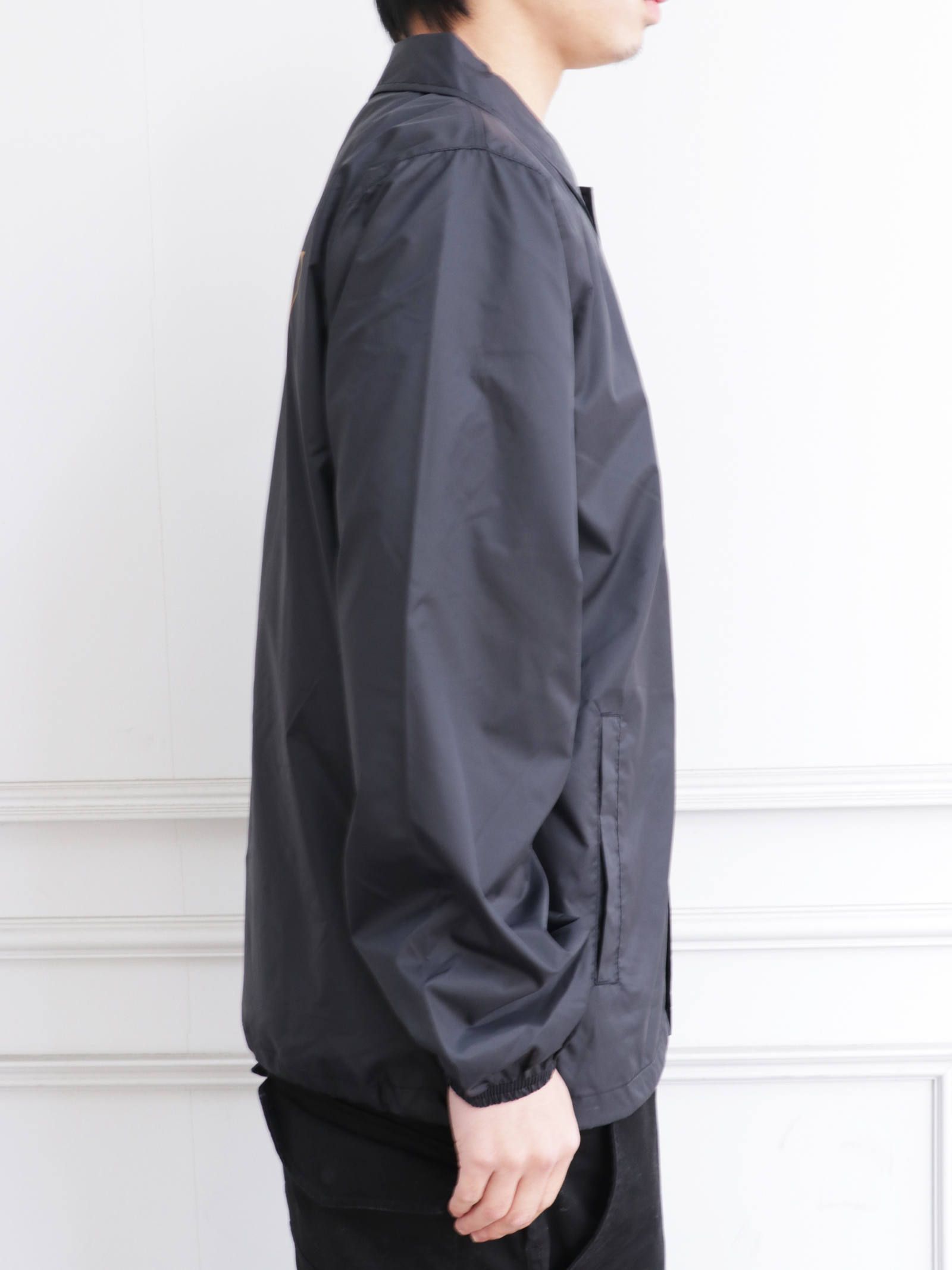 ナイロンコーチジャケット(O.L.A.W)(ブラック) / NYLON COACH JAKECT (BLACK)