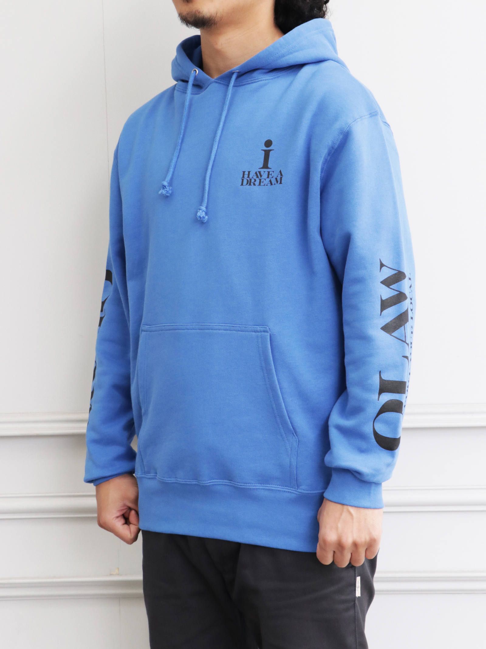 プルオーバーパーカー (ブルー) / PULLOVER PARKA (BULE)