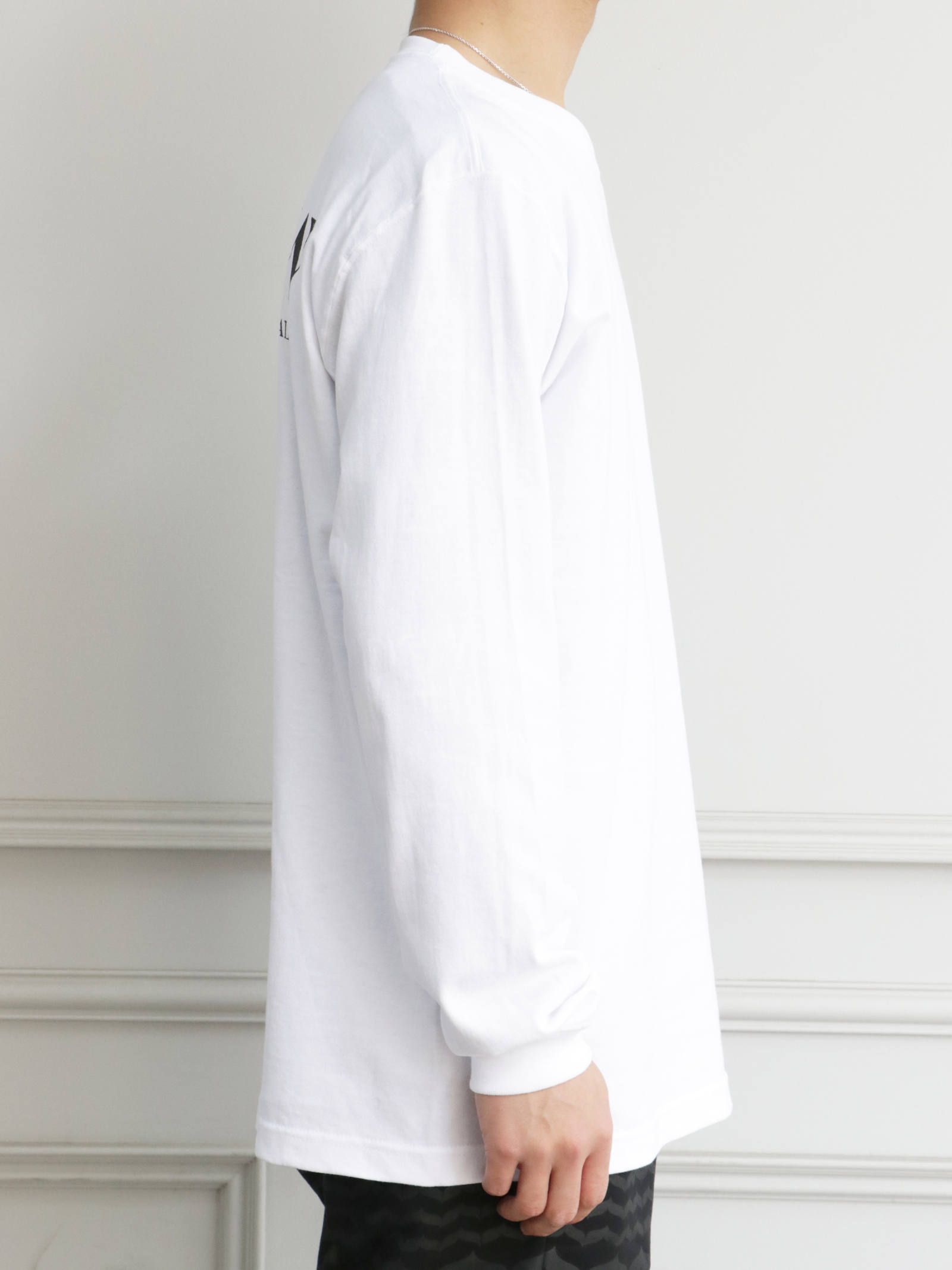 ロングスリーブTシャツ(O.L.A.W) (ホワイト) / LONG SLEEVE T-SHIRTS (WHITE)
