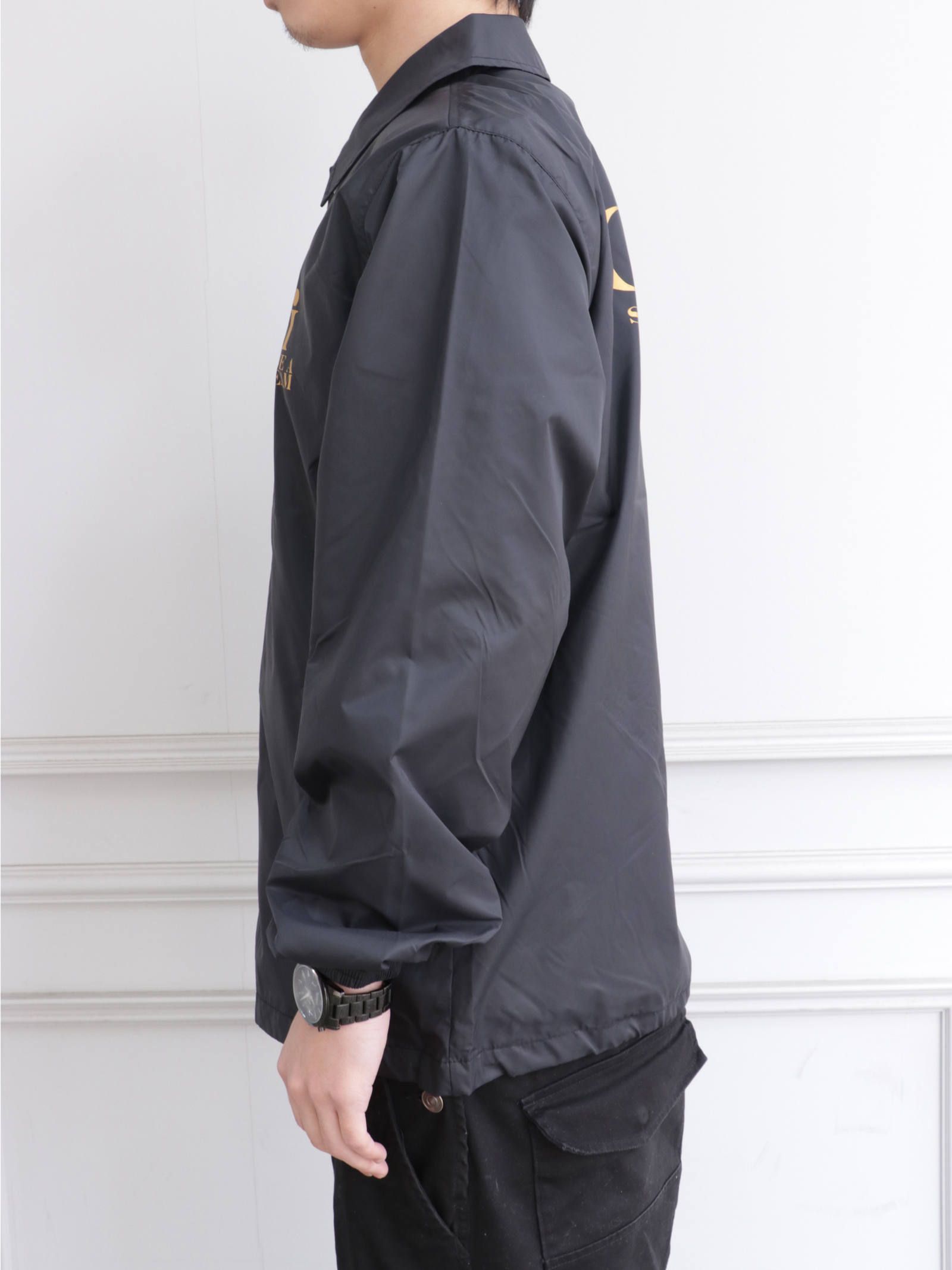 ナイロンコーチジャケット(O.L.A.W)(ブラック) / NYLON COACH JAKECT (BLACK)