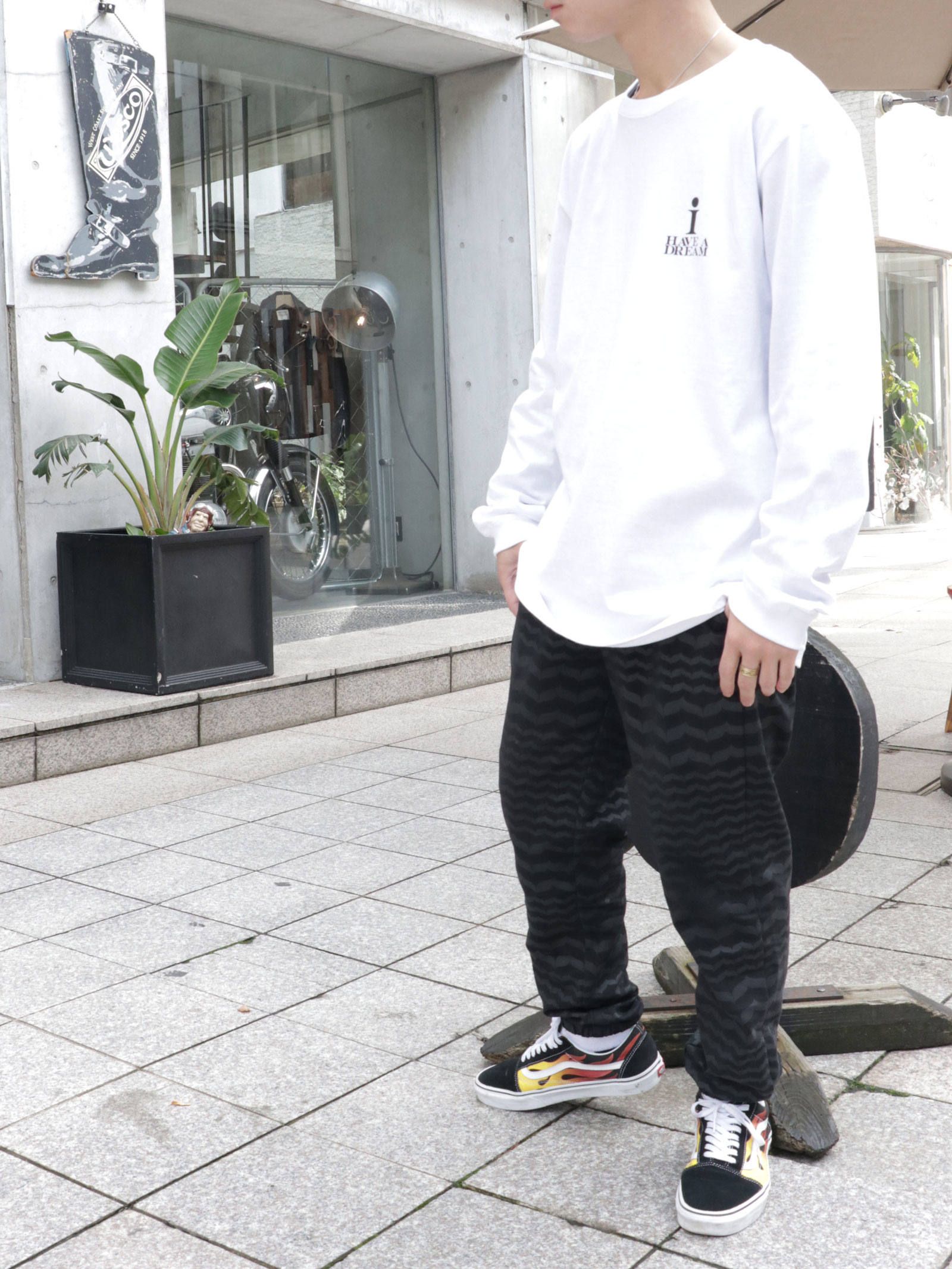 ロングスリーブTシャツ "SKANDA" (ホワイト) / LONG SLEEVE T-SHIRTS (WHITE)