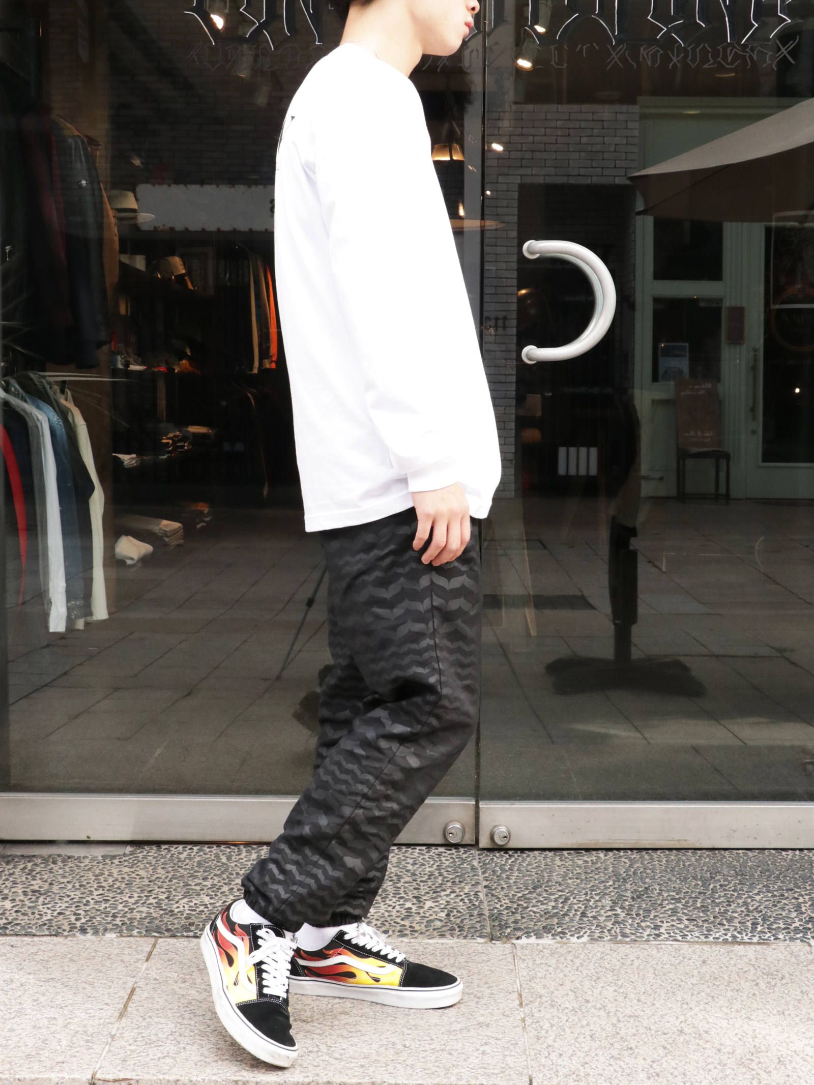 ロングスリーブTシャツ(O.L.A.W) (ホワイト) / LONG SLEEVE T-SHIRTS (WHITE)