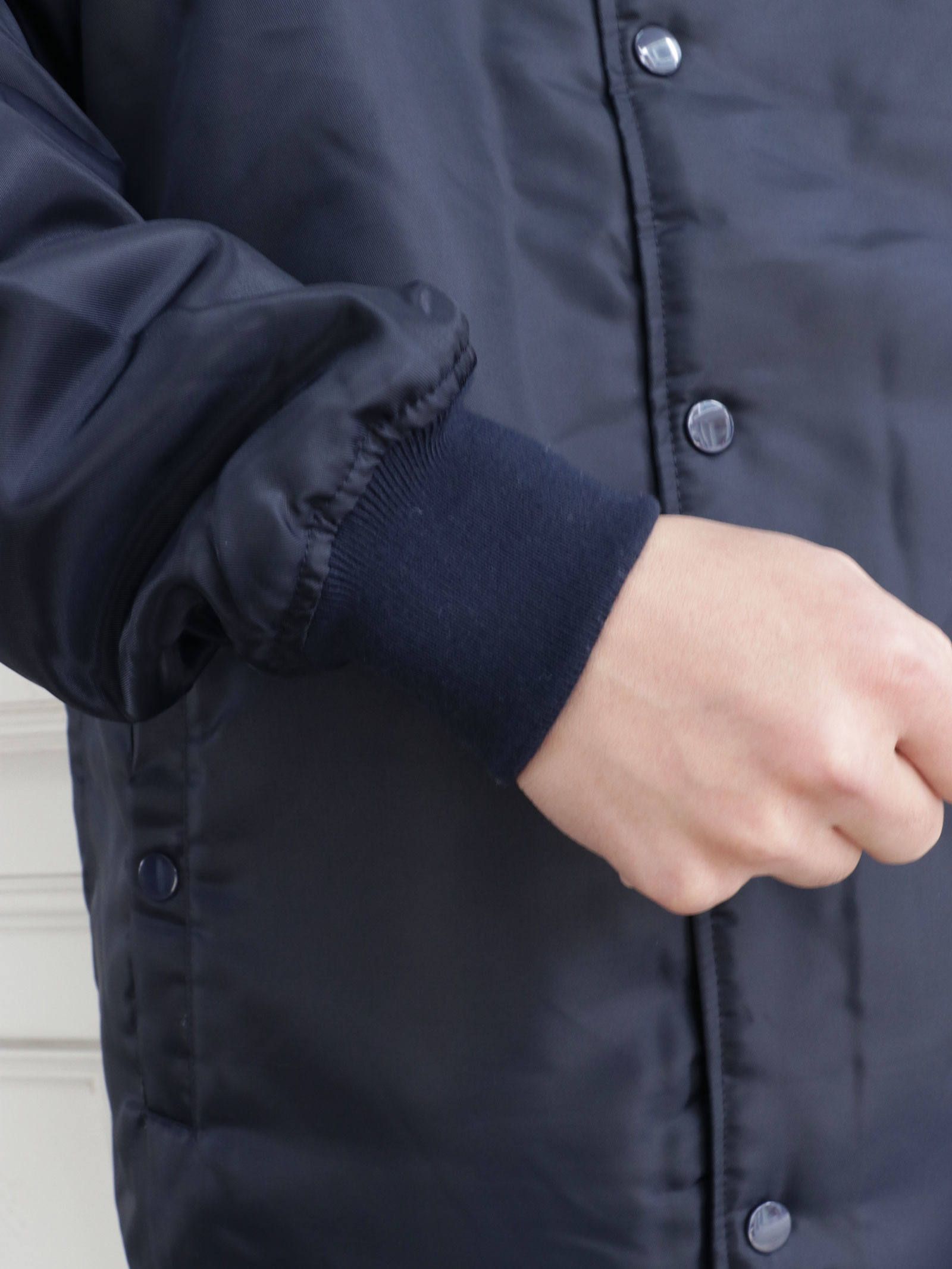 ボアコーチジャケット (O.L.A.W)(ネイビーxゴールド) / BOA COACH JACKET (BLACKxGOLD)