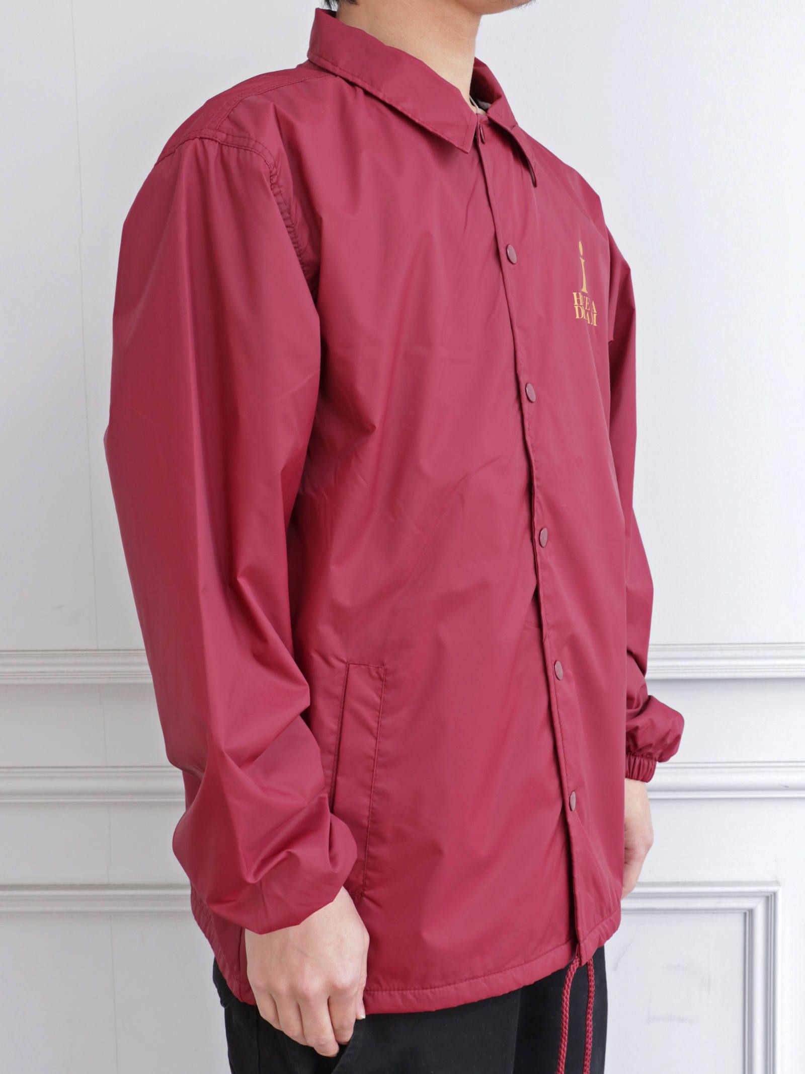 ナイロンコーチジャケット(O.L.A.W)(バーガンディー) / NYLON COACH JAKECT ( BURGUNDY)