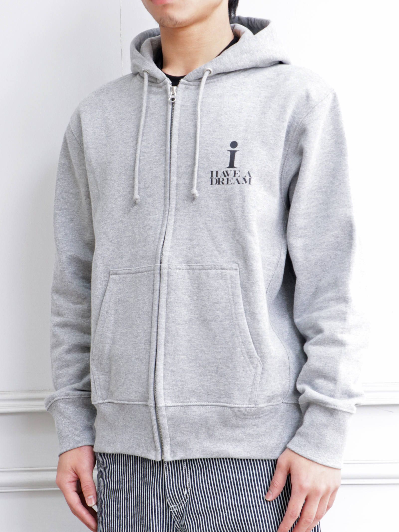 ジップアップパーカー(O.L.A.W)(グレー) / ZIPUP PARKA (GRAY)