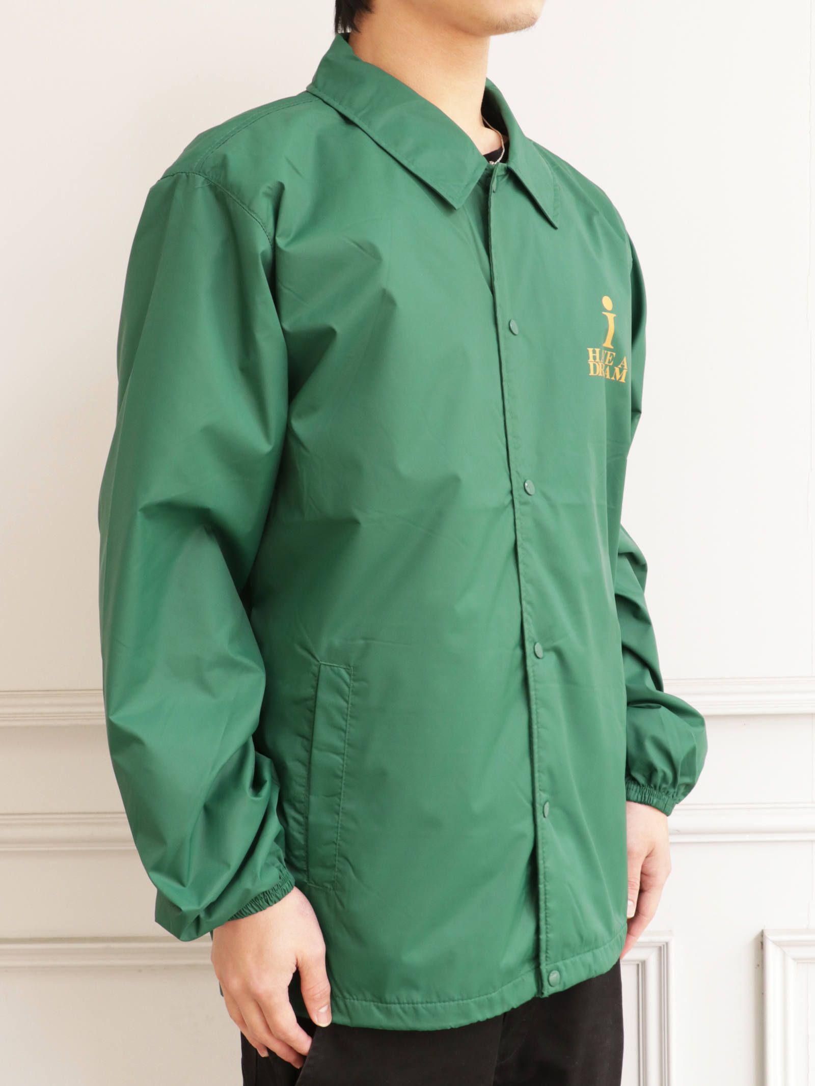 ナイロンコーチジャケット(O.L.A.W)(グリーン) / NYLON COACH JAKECT (GREEN)
