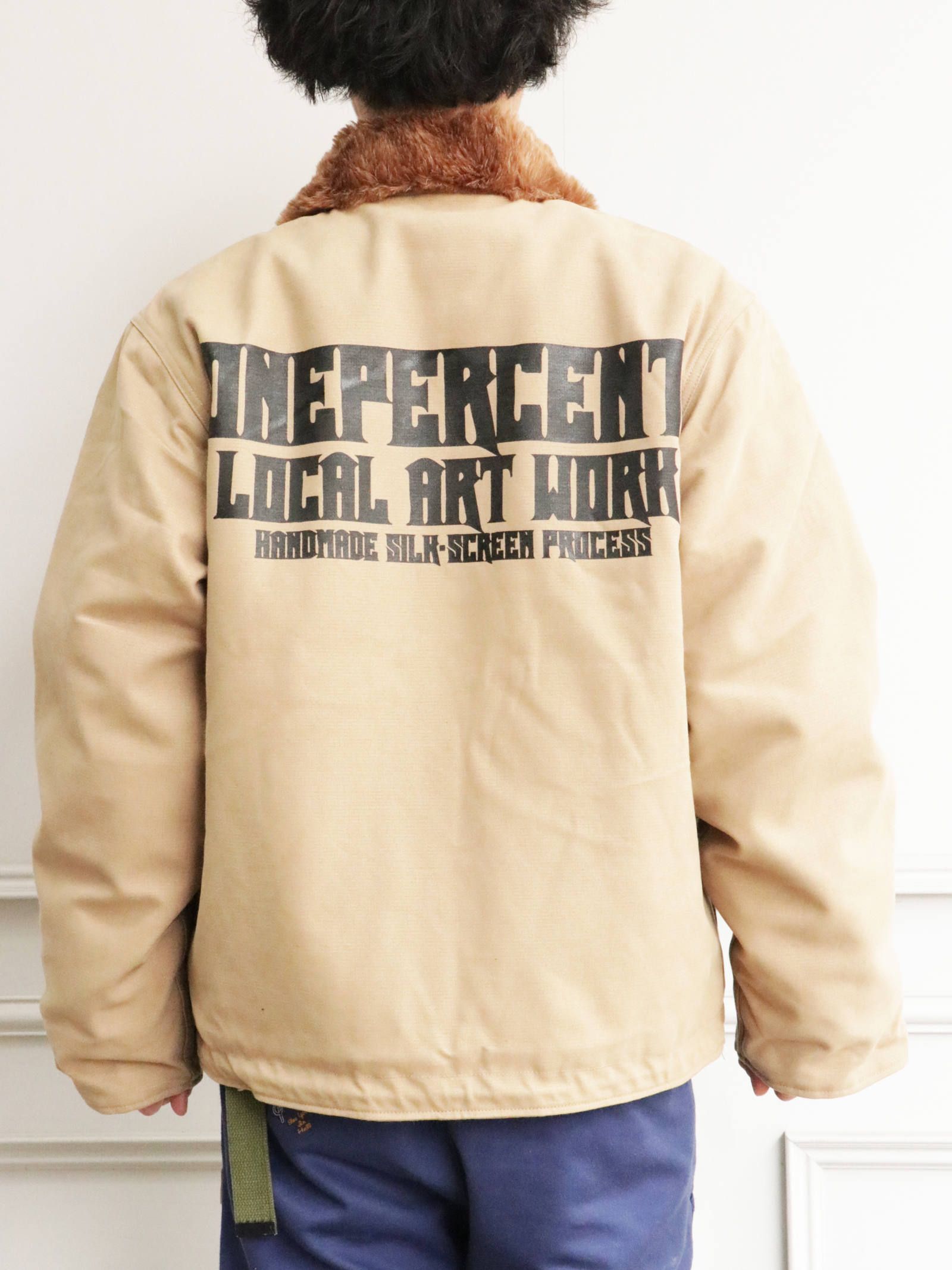 O.L.A.W - N-1 デッキジャケット(少数派)(ベージュ) / N-1 DECK JACKET