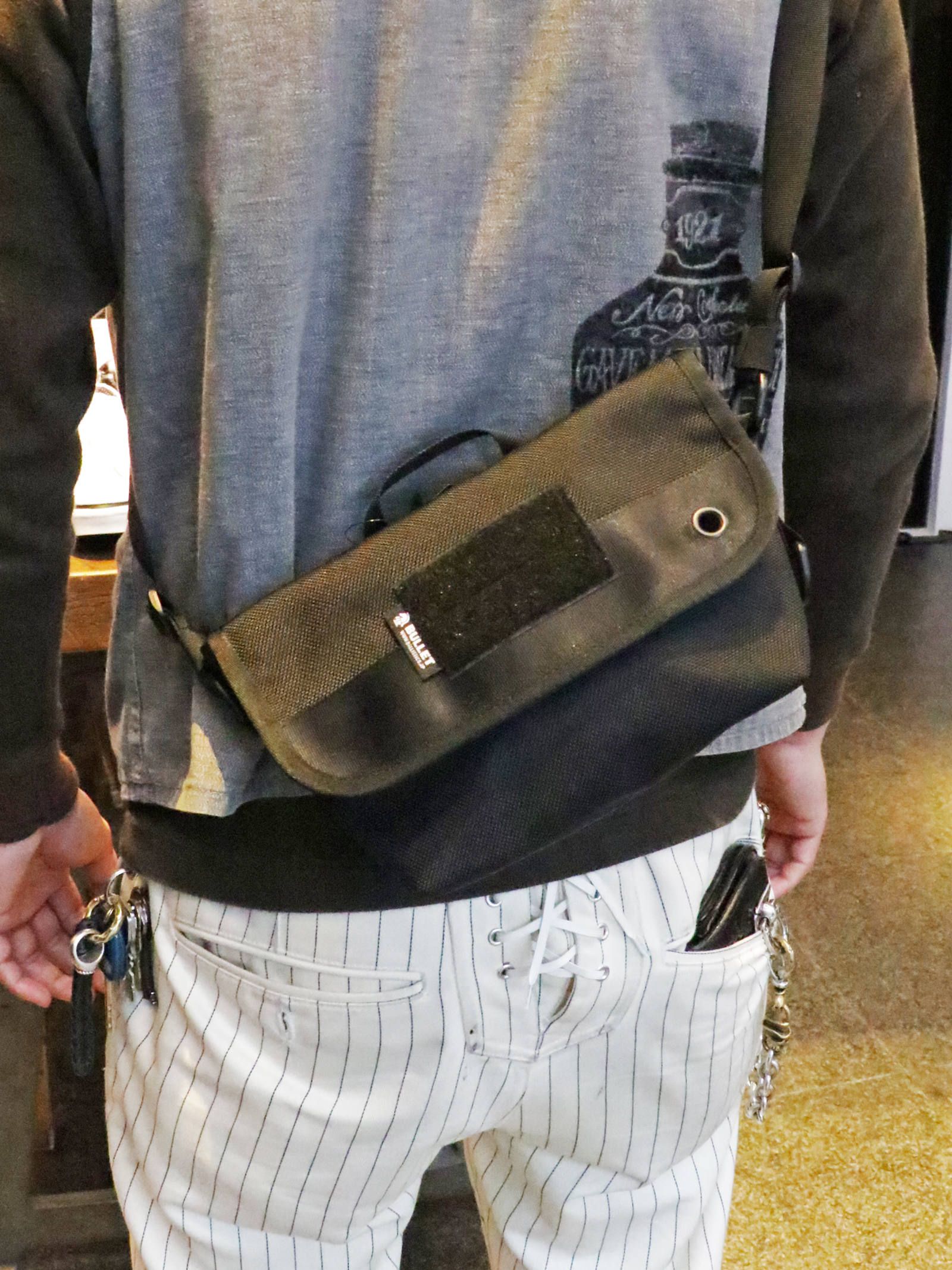 KID’S MESSENGER BAG (BLACK)