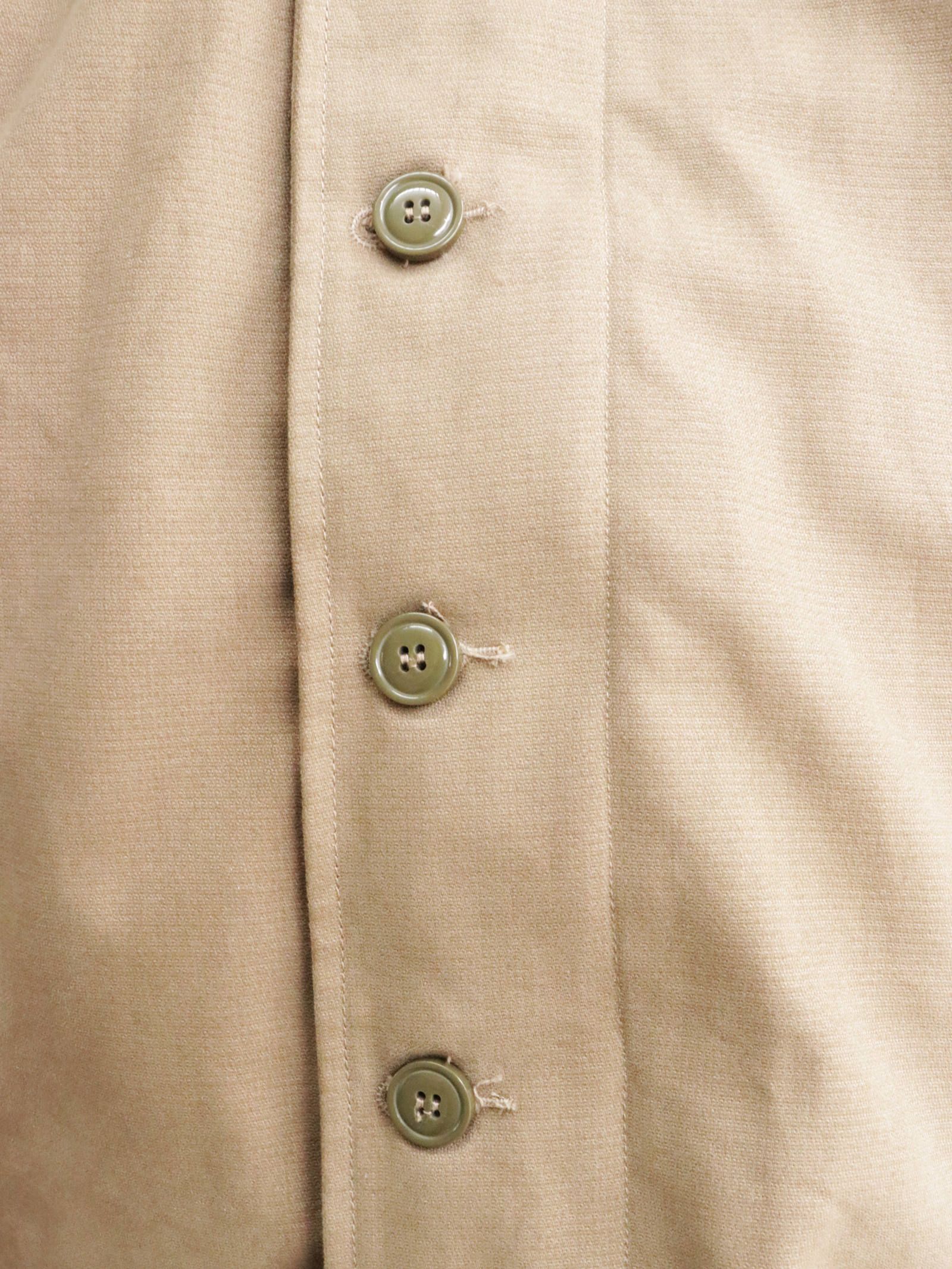 N-1 デッキジャケット(ベージュ) / N-1 DECK JACKET (BEIGE) モデル【身長170cm、体重56kg 着用Lサイズ】