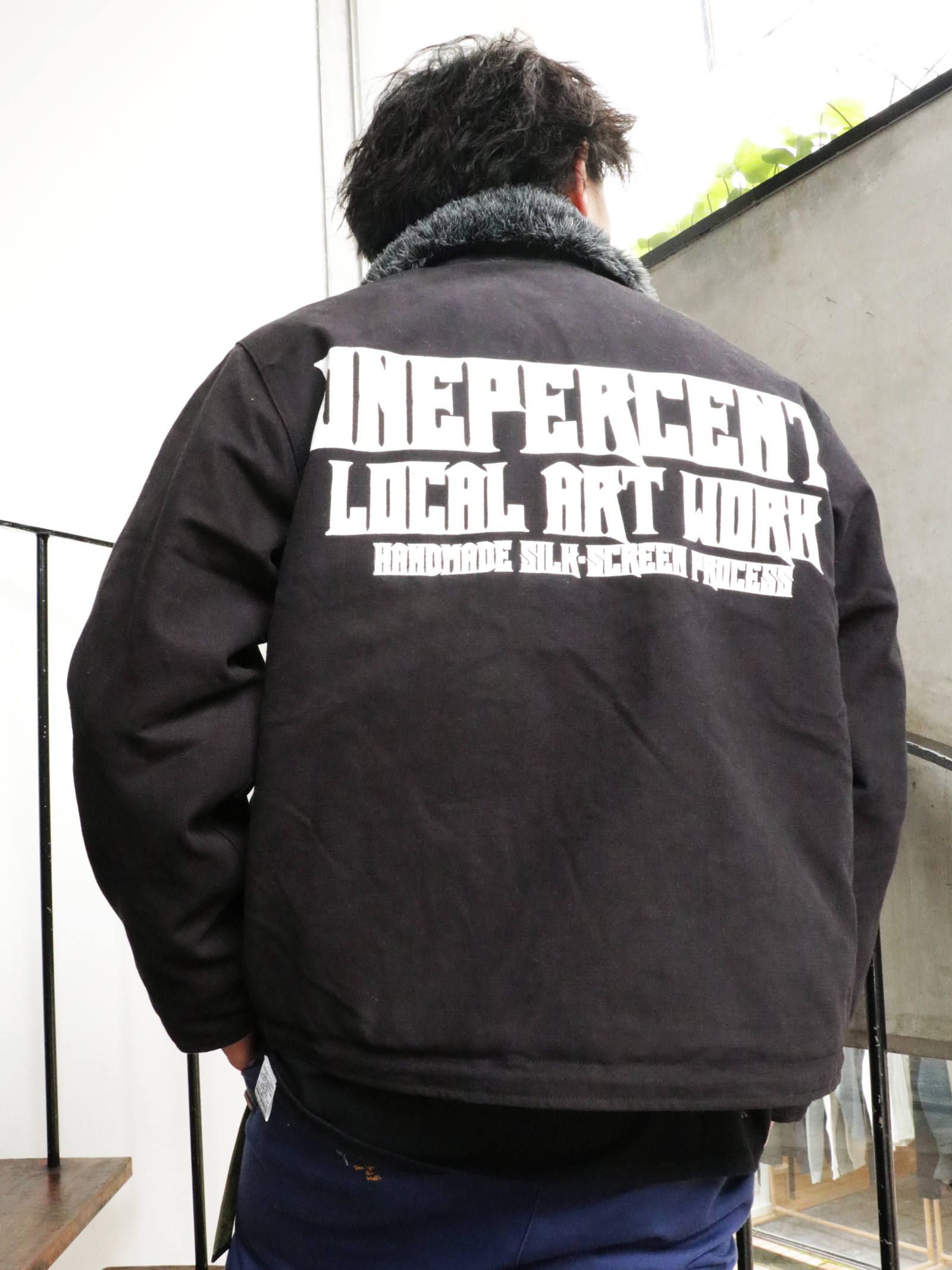 O.L.A.W - N-1 デッキジャケット(ブラック) / N-1 DECK JACKET