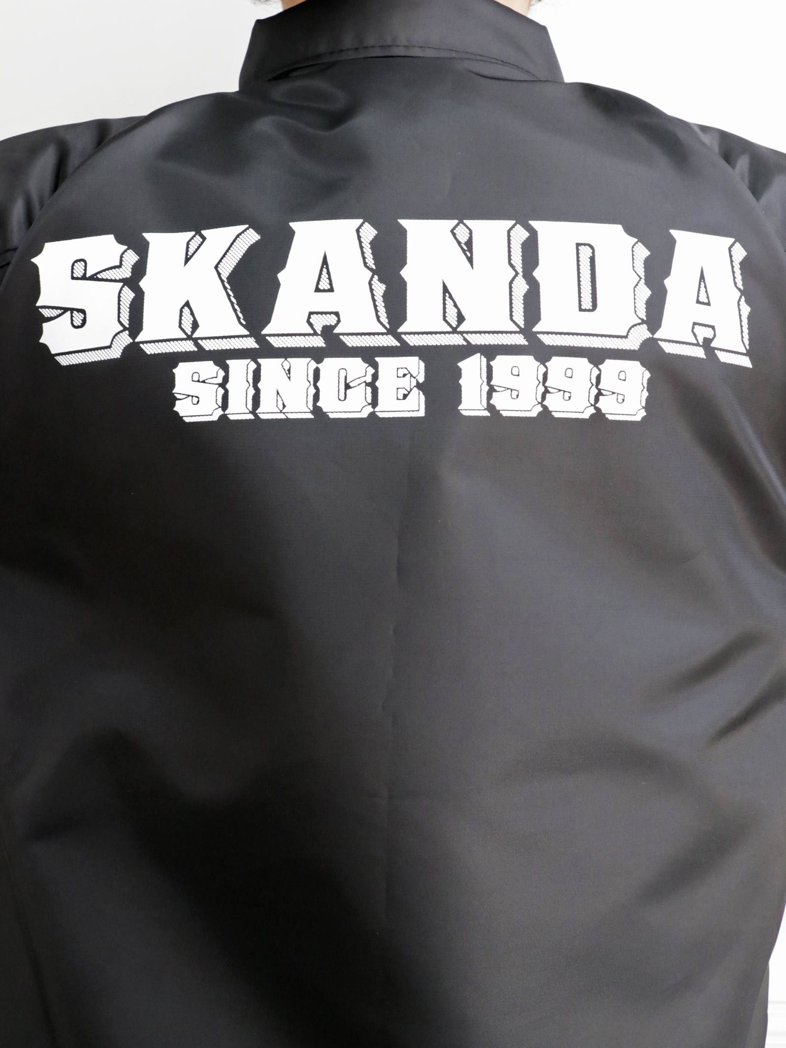 ボアコーチジャケット (SKANDA)(ブラック) / BOA COACH JACKET (BLACK)