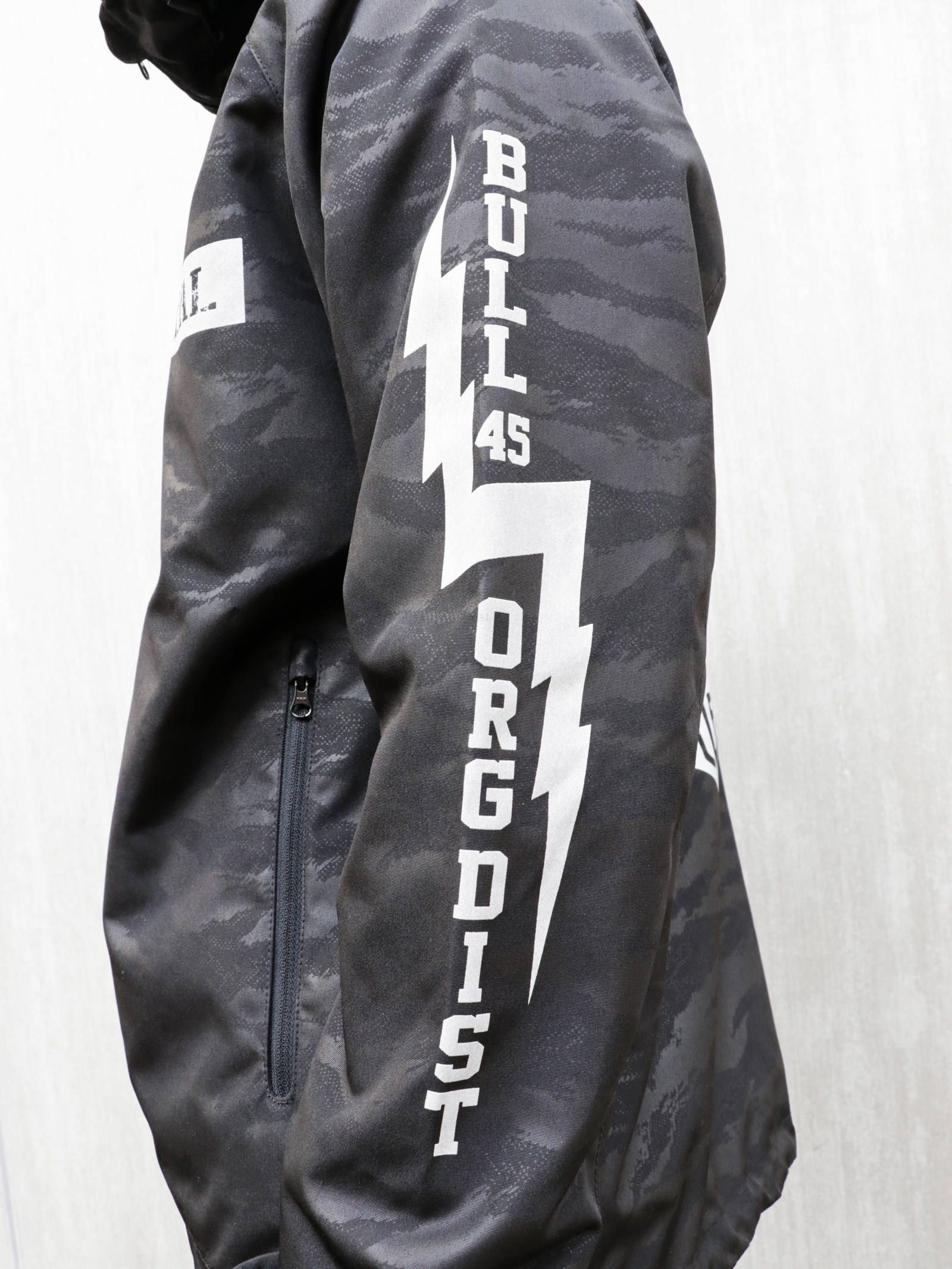 ローカルサポートシェルパーカーLOCAL SUPPORT SHELL PARKA モデル 身長172cm , 体重64kg 着用 M