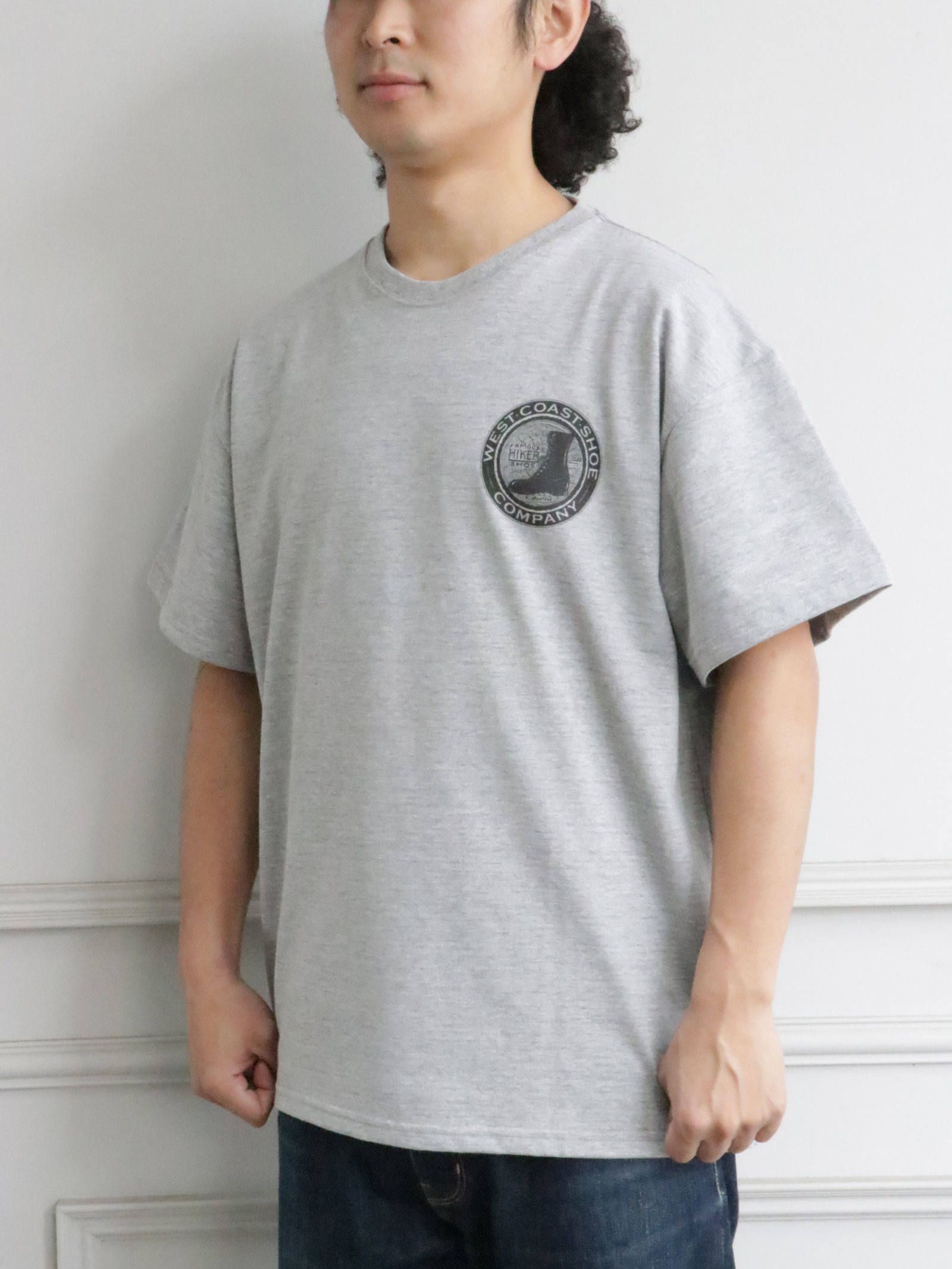 FAMOUS HIKER SHOE S/S-TEE (GRAY)