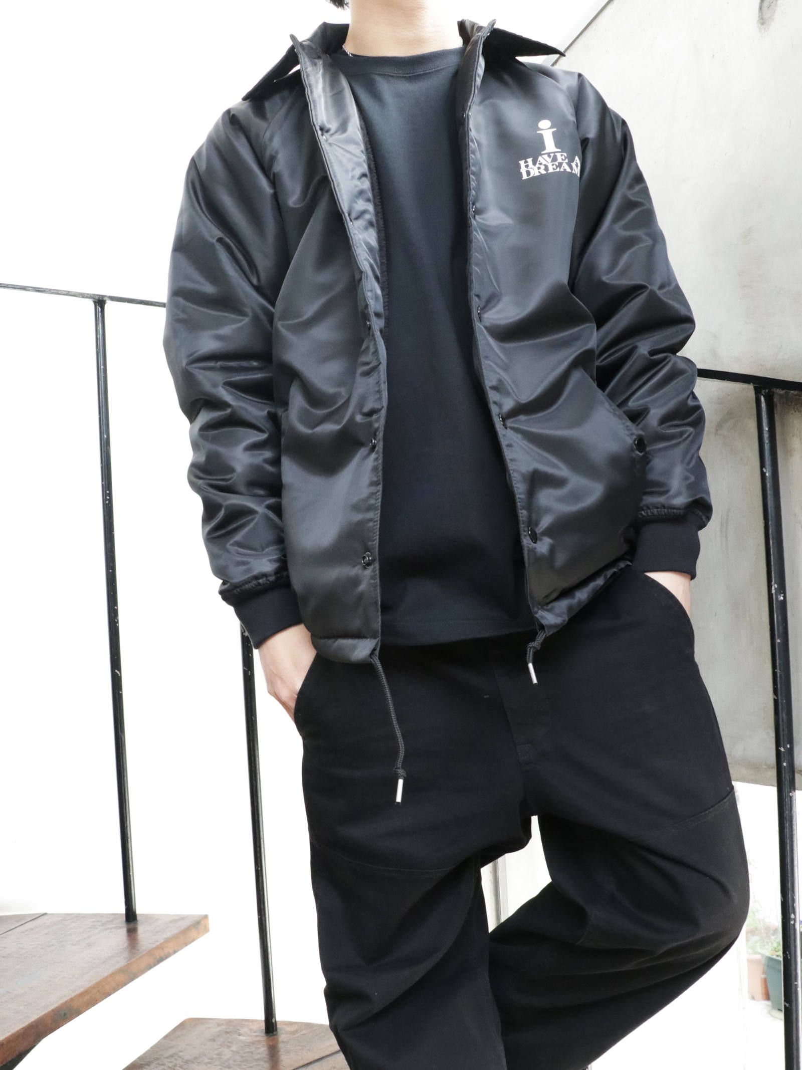 ボアコーチジャケット (SKANDA)(ブラック) / BOA COACH JACKET (BLACK)