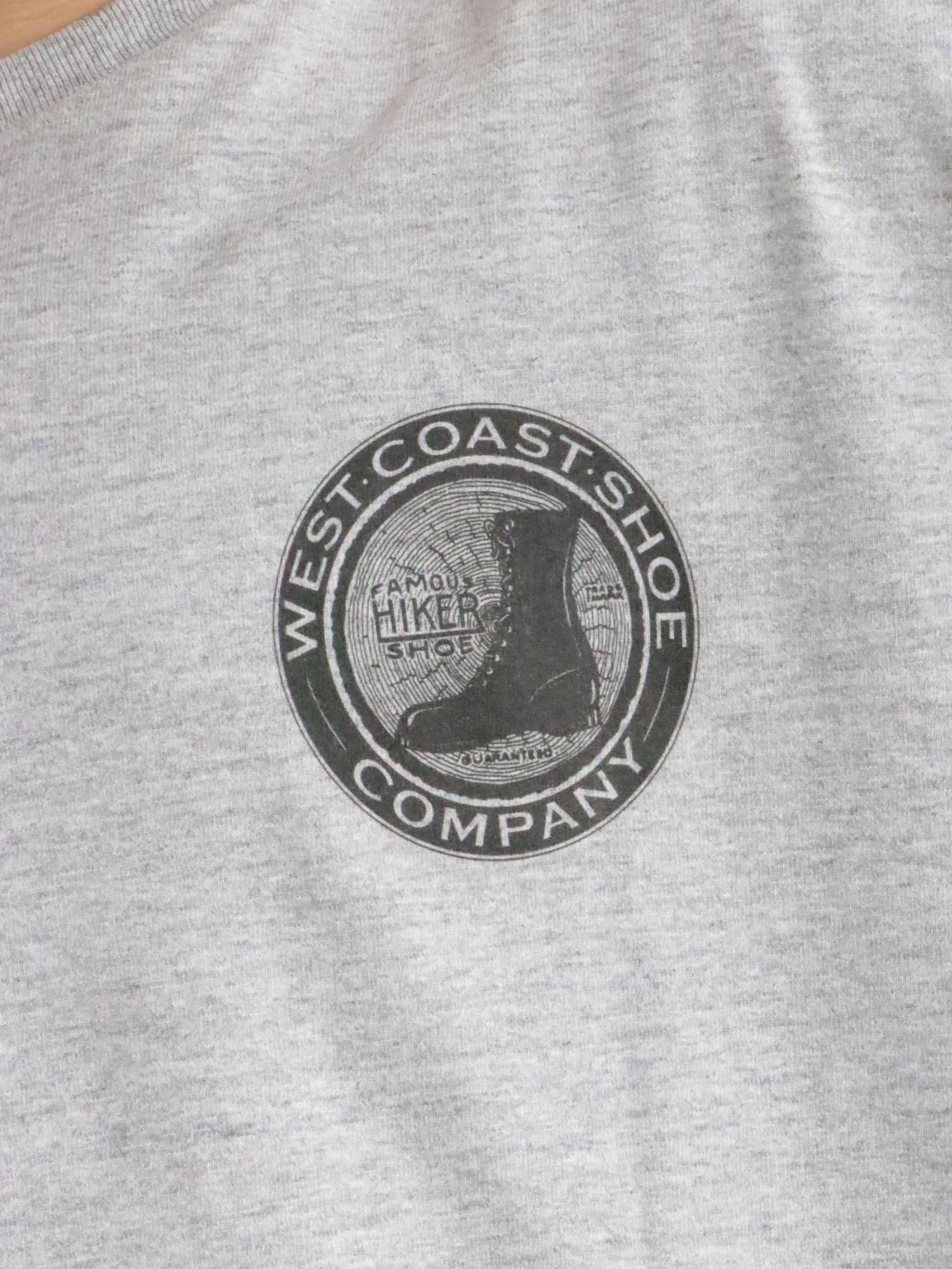 FAMOUS HIKER SHOE S/S-TEE (GRAY)