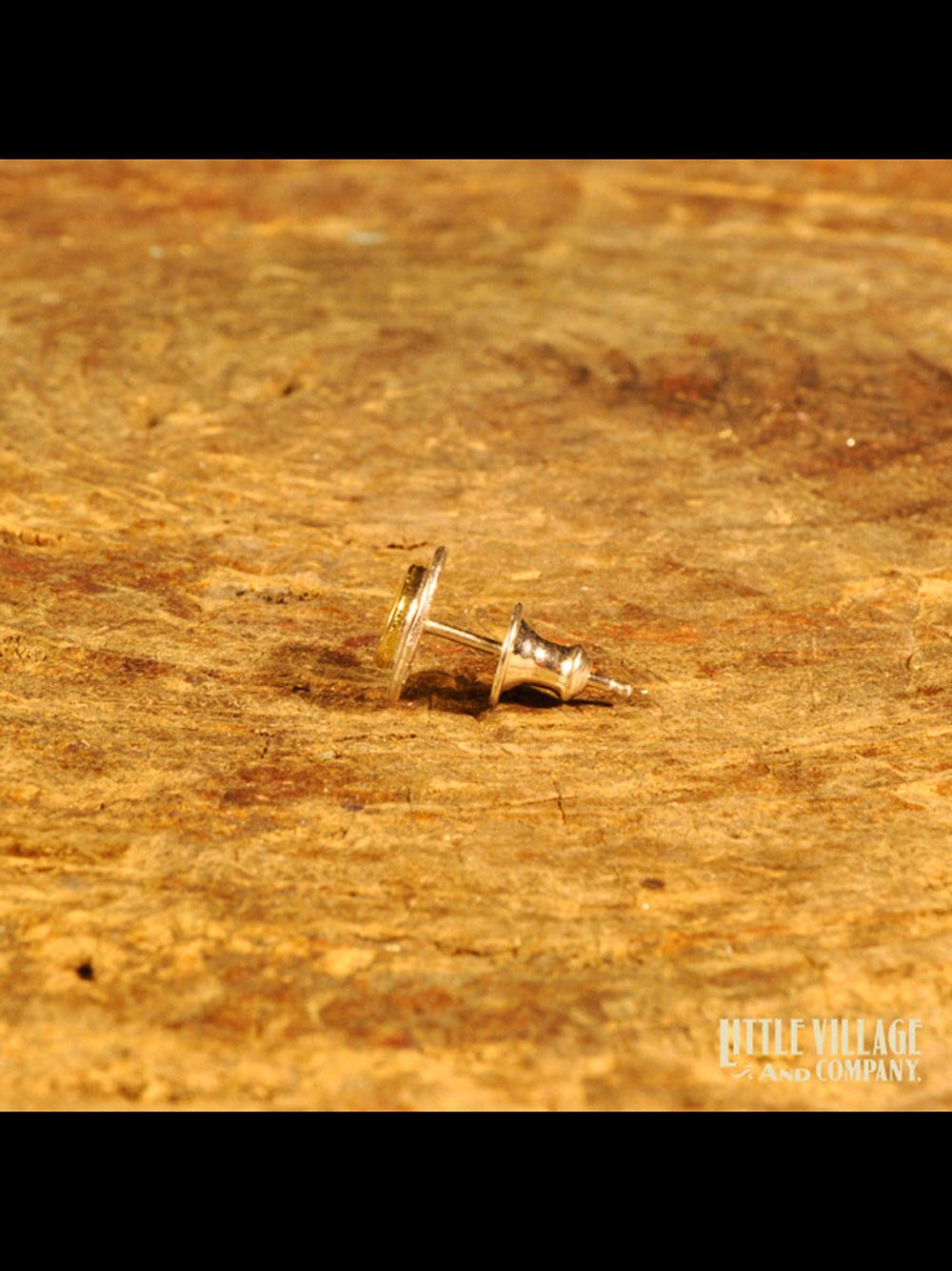 イアリング "ロゴ x メタル" (18Kゴールド x 925シルバー) / EARRING "LOGO x METAL" (GOLD18K x SILVE925)