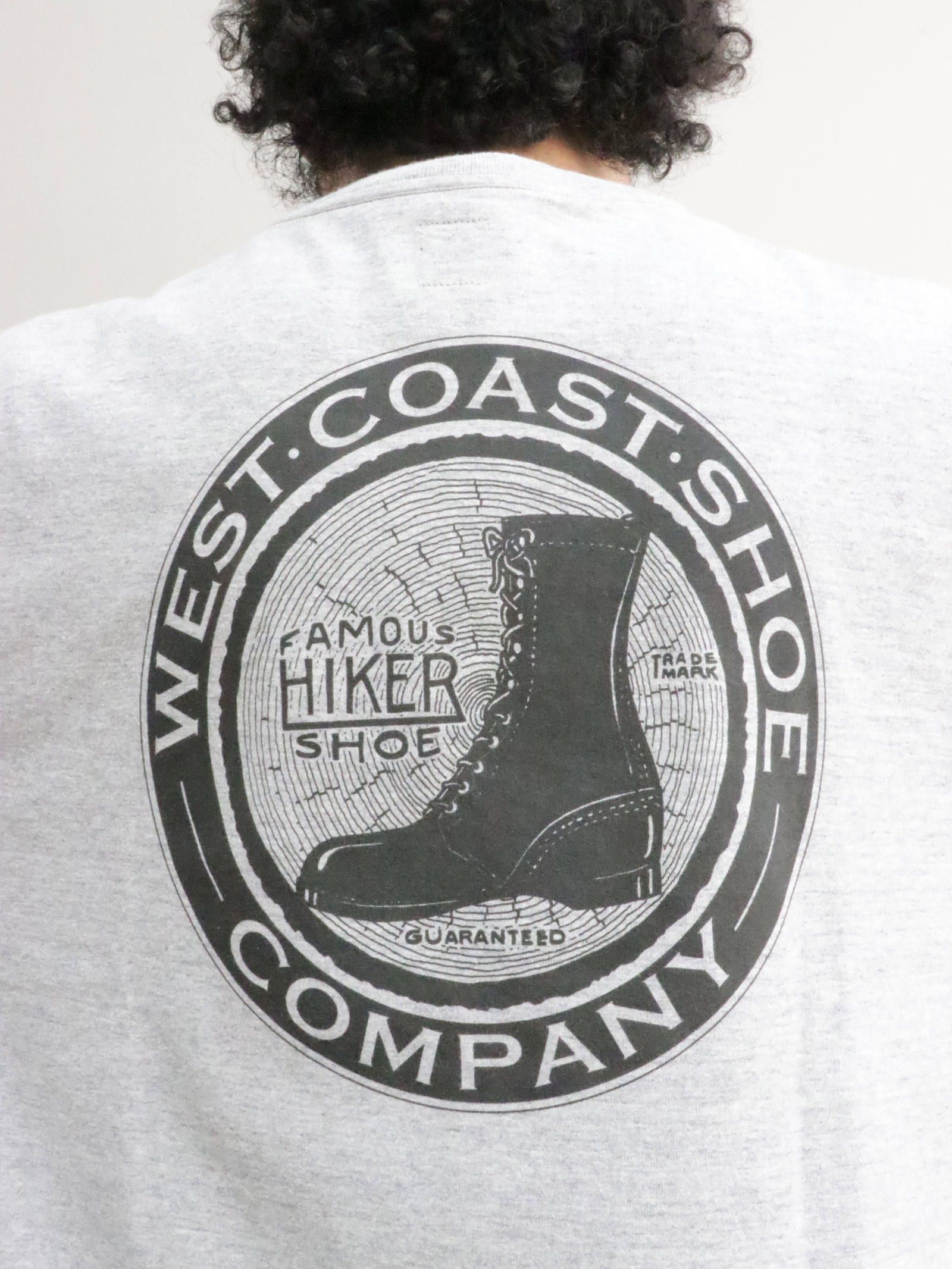 FAMOUS HIKER SHOE S/S-TEE (GRAY)