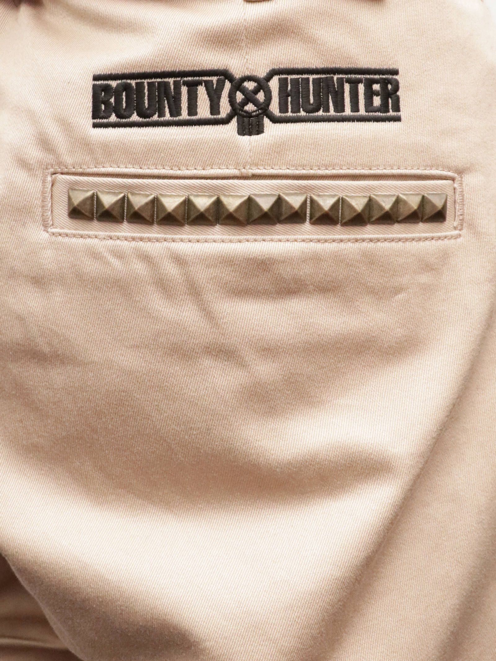 BOUNTY HUNTER - スタッズパンツ (ベージュ) / Studs Pants