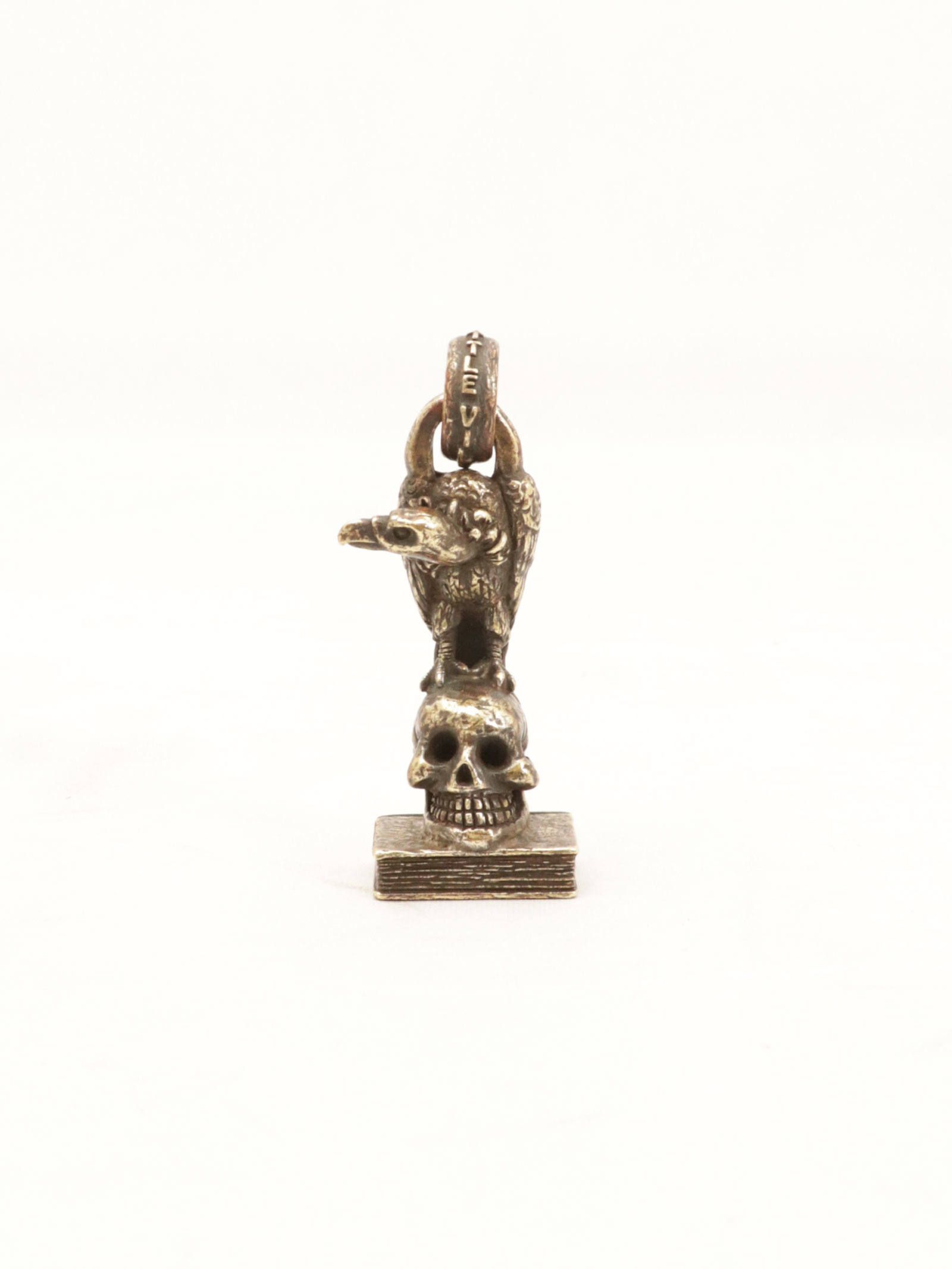 ヴァルチャー & スカル & ブック ペンダント (ブラス) / VULTURE & SKULL & BOOK PENDANT (BRASS)
