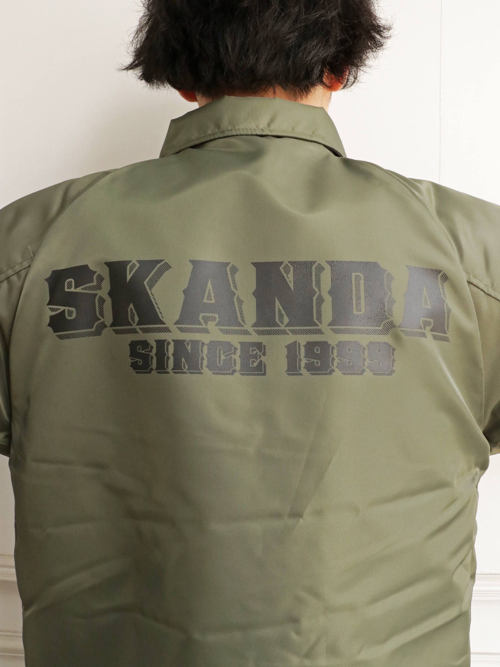 ボアコーチジャケット (SKANDA)(カーキー) / BOA COACH JACKET (KHAKI)