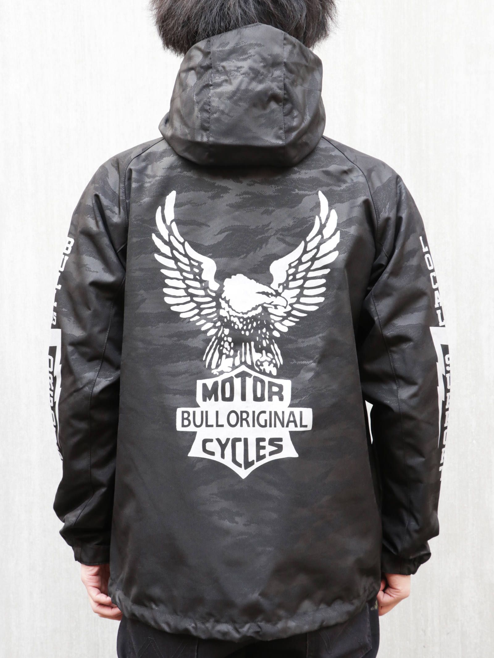 ローカルサポートシェルパーカーLOCAL SUPPORT SHELL PARKA モデル 身長172cm , 体重64kg 着用 M