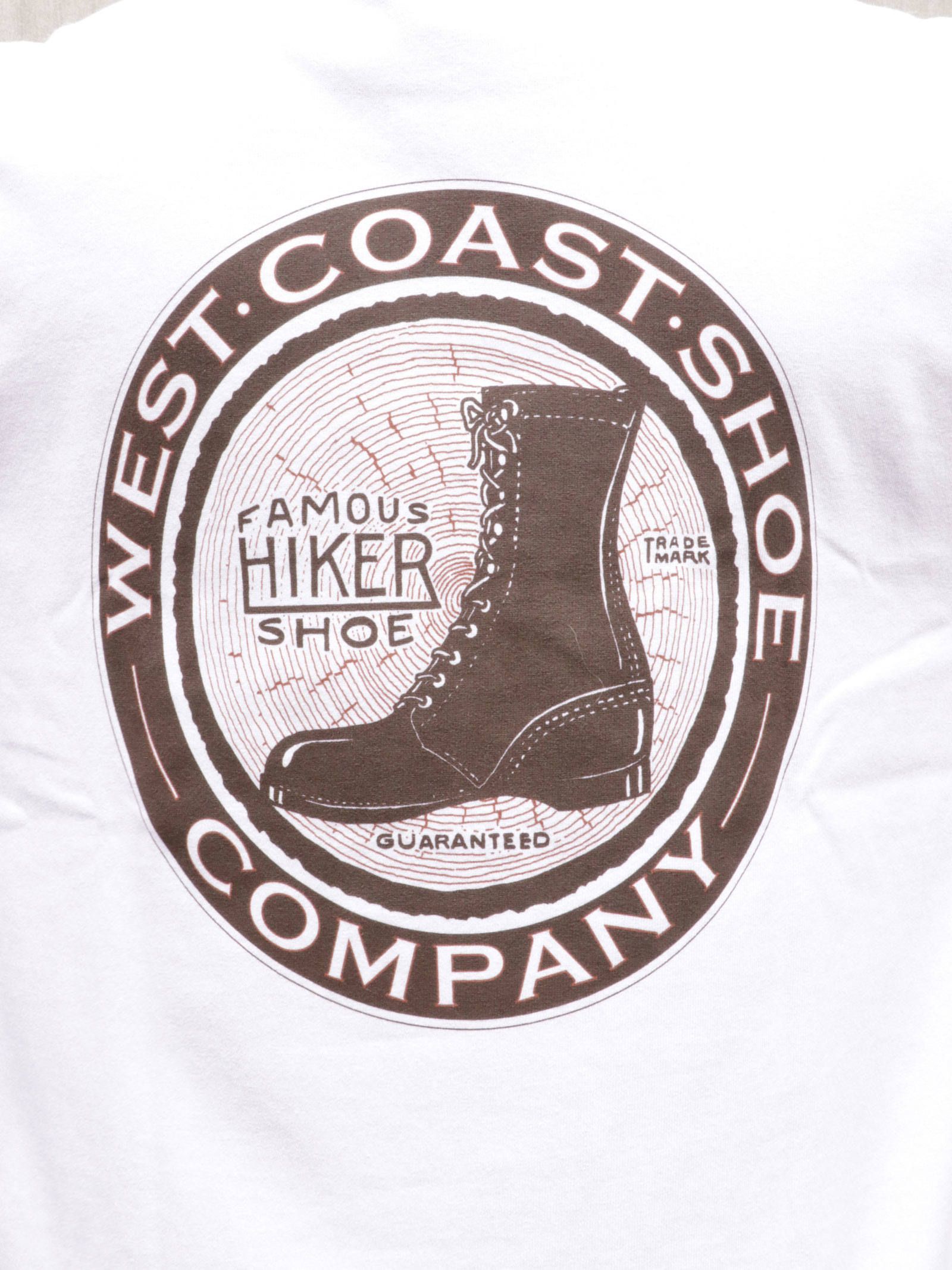 FAMOUS HIKER SHOE S/S T-SHIRTS( WHITE)