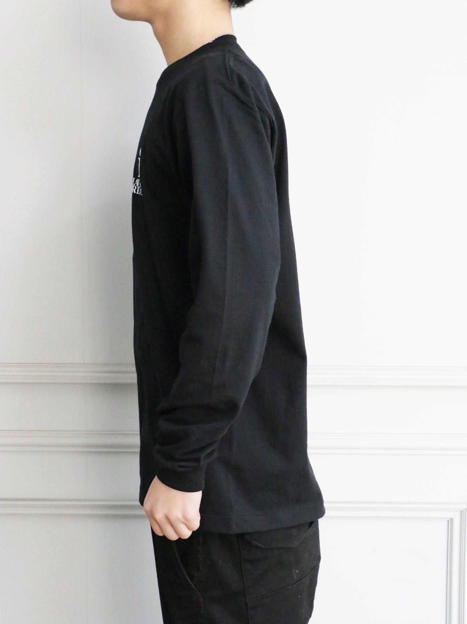 ロングスリーブTシャツ(O.L.A.W) (ブラック) / LONG SLEEVE T-SHIRTS (BLACK)