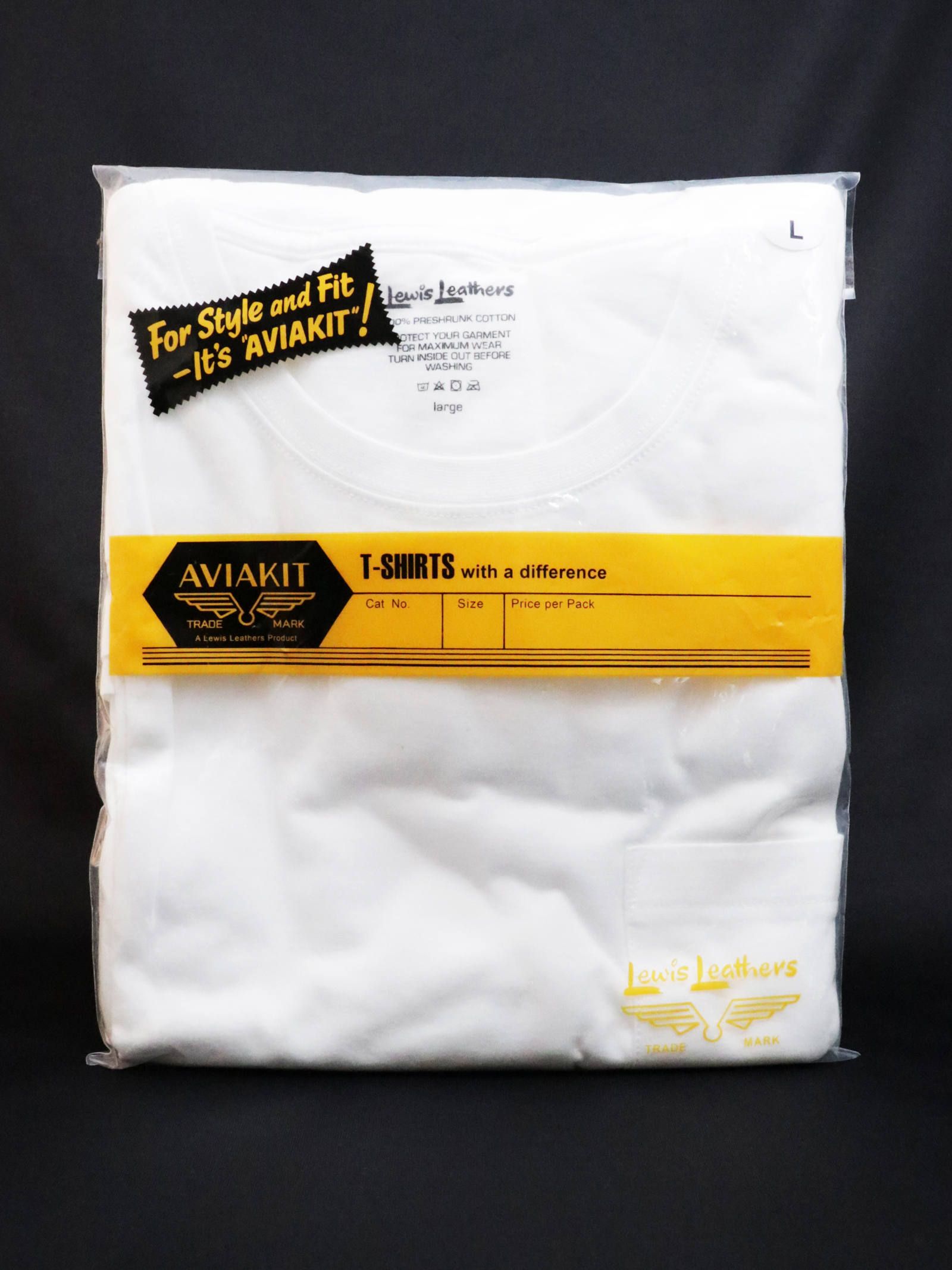 Lewis Leathers プレインポケットパックtシャツ ホワイト Plain Pocket 2 T Shirts Pack White モデル 身長170cm 体重56kg 着用 M Skanda