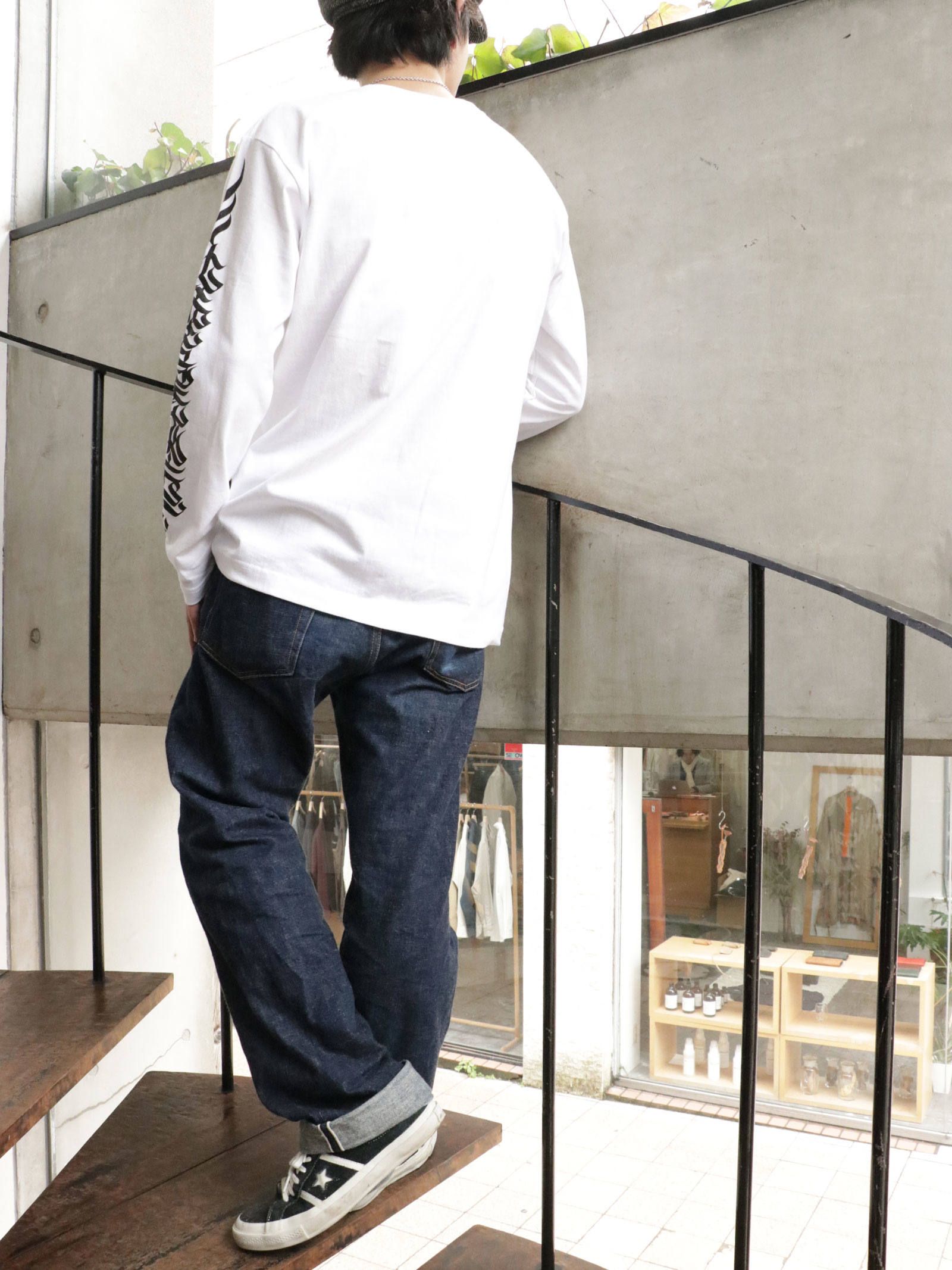 北陸韋駄天オリジナルロングスリーブTシャツ (ホワイト) / 北陸韋駄天ORIGNAL L/S TEE (WHITE)