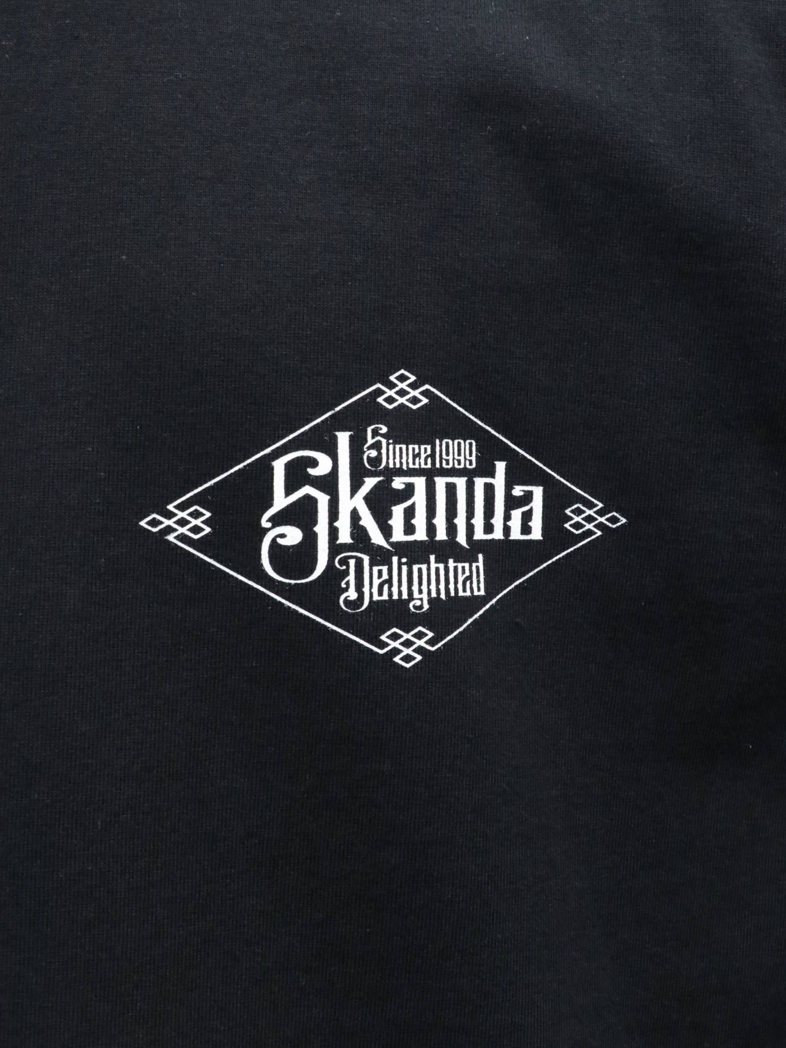 トライバルデザインロングスリーブTシャツ (ブラック) / TRIBAL DESIGN L/S-TEE (BLACK)