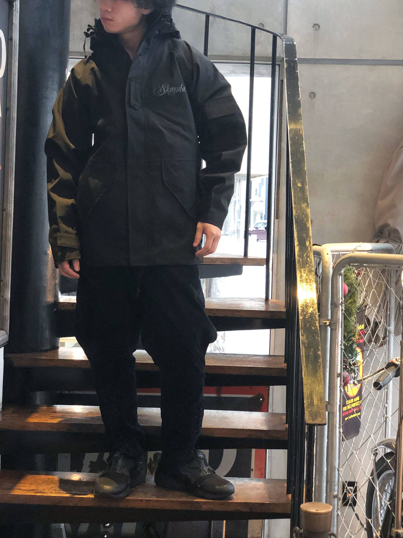マウンテンパーカー2019"サベージスクワッド" (ブラック) / MOUNTAIN PARKER 2019"SAVAGESQUAD"(BLACK)