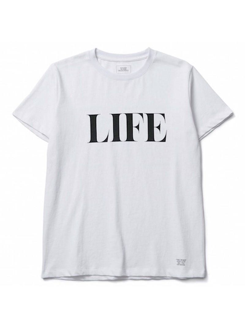 CRIMIE - ライフ ティーシャツ (ホワイト) / LIFE T-SHIRT (WHITE