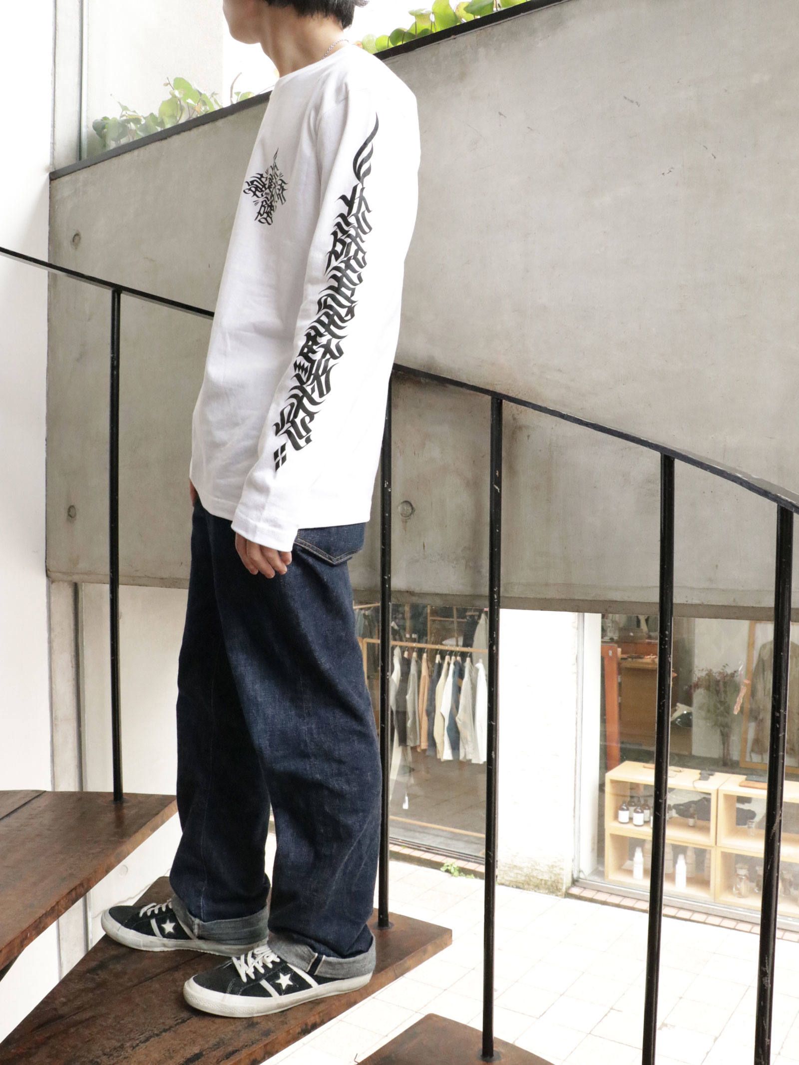 北陸韋駄天オリジナルロングスリーブTシャツ (ホワイト) / 北陸韋駄天ORIGNAL L/S TEE (WHITE)