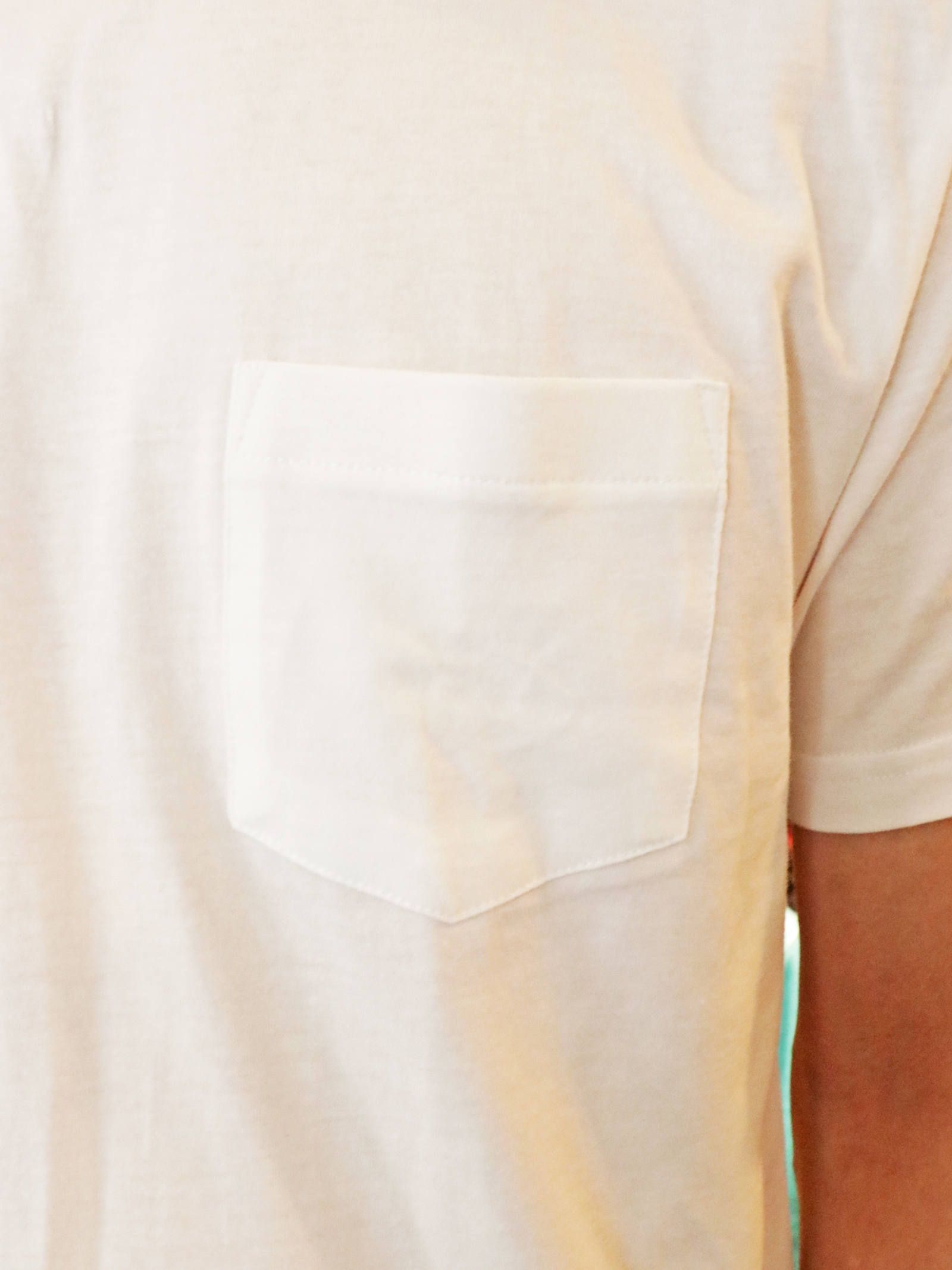 PLAIN POCKET 2 T-SHIRTS PACK (WHITE)