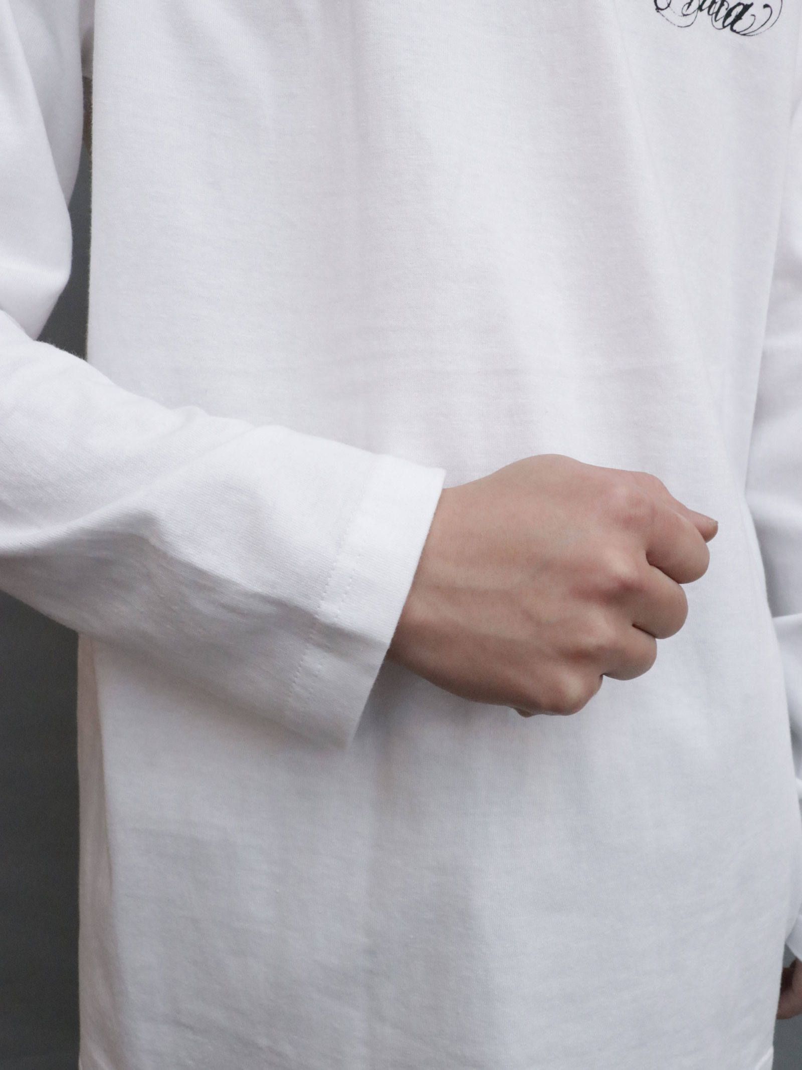 バンダナロングスリーブTシャツ (ホワイト) / BANDANA  L/S TEE (WHITE)