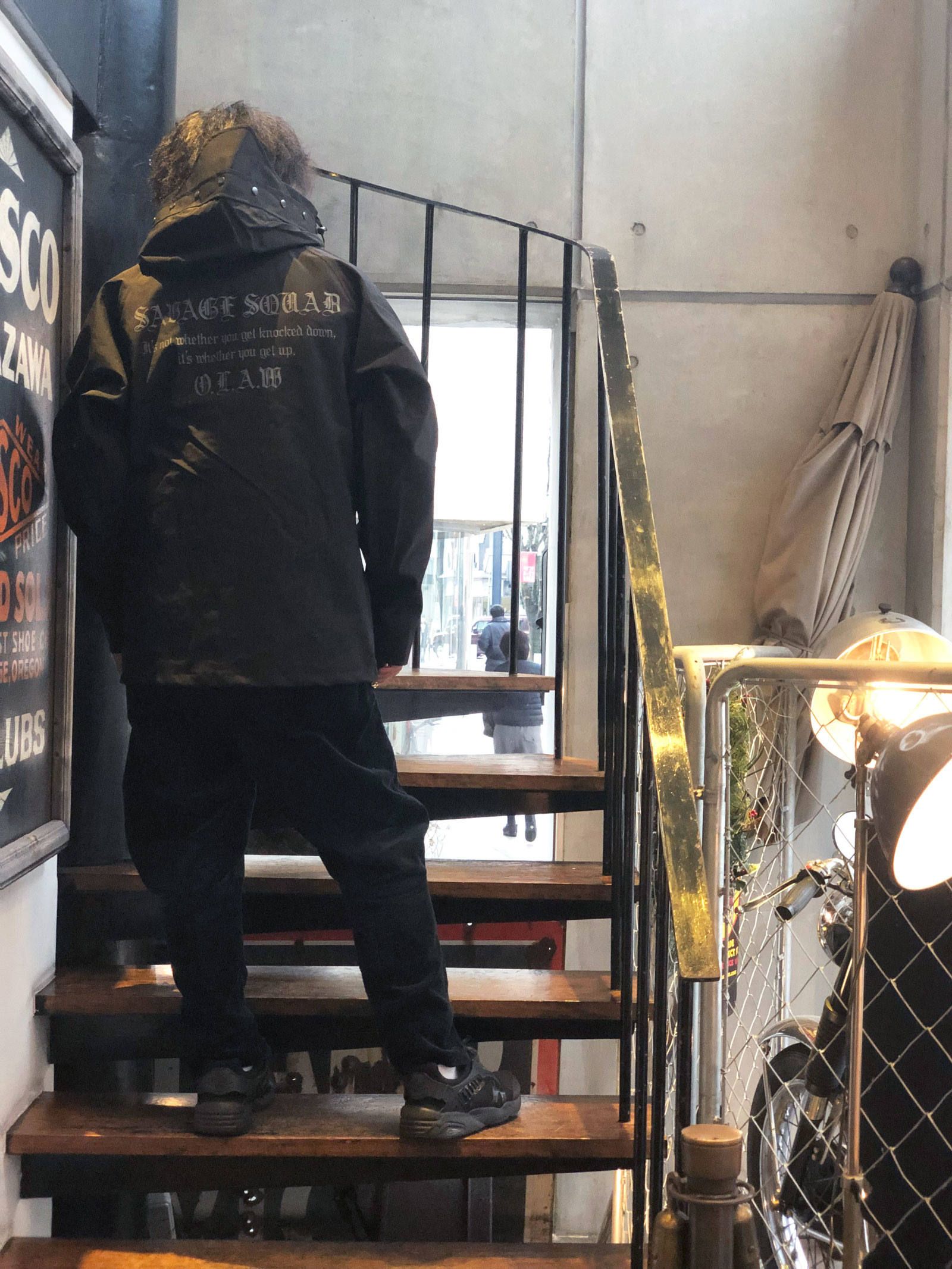 マウンテンパーカー2019"サベージスクワッド" (ブラック) / MOUNTAIN PARKER 2019"SAVAGESQUAD"(BLACK)