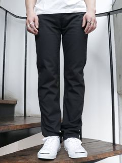 パイオニアテーラリング ピケパンツ(ブラック) / PIONEER TAILORING PIQUE PANTS(BLACK)