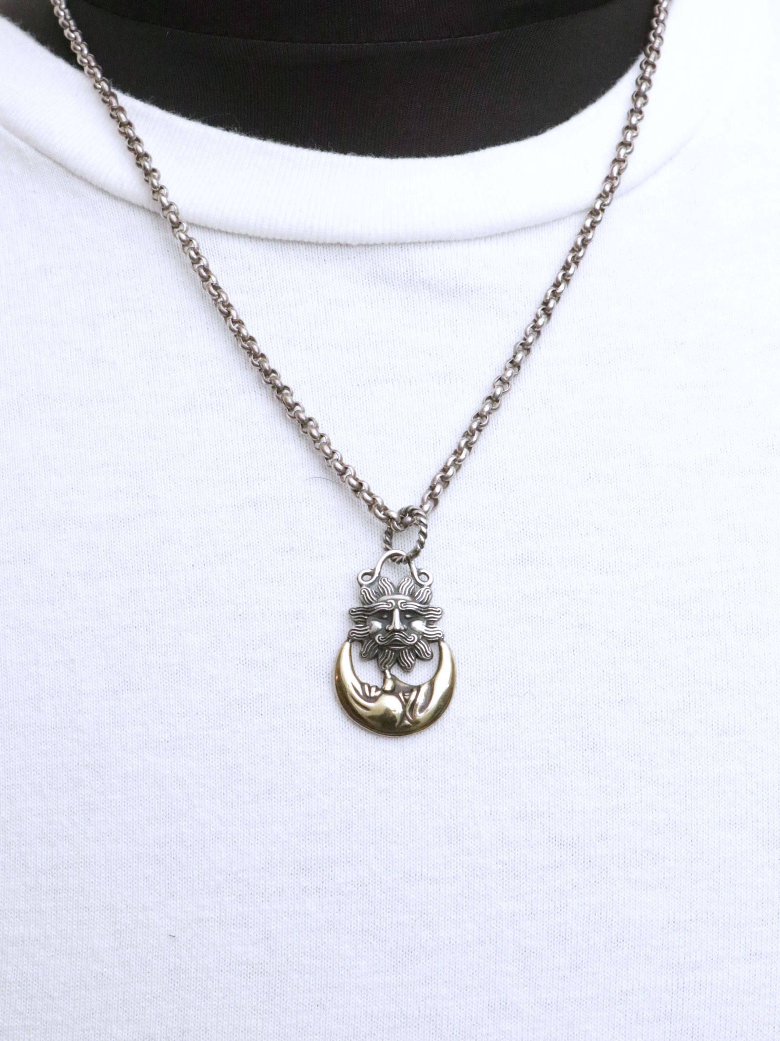 【即日発送可能】ROLL NECKLACE CHAIN (50cm) (SILVER925)