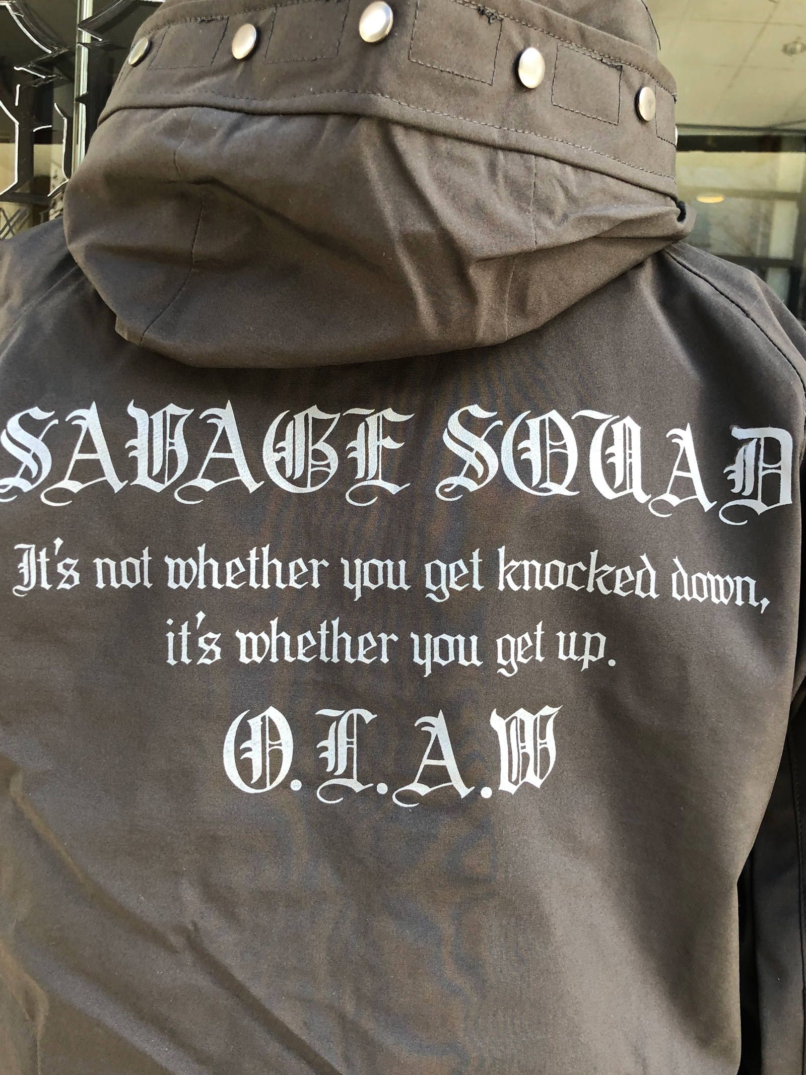 マウンテンパーカー2019"サベージスクワッド" (ブラック) / MOUNTAIN PARKER 2019"SAVAGESQUAD"(BLACK)