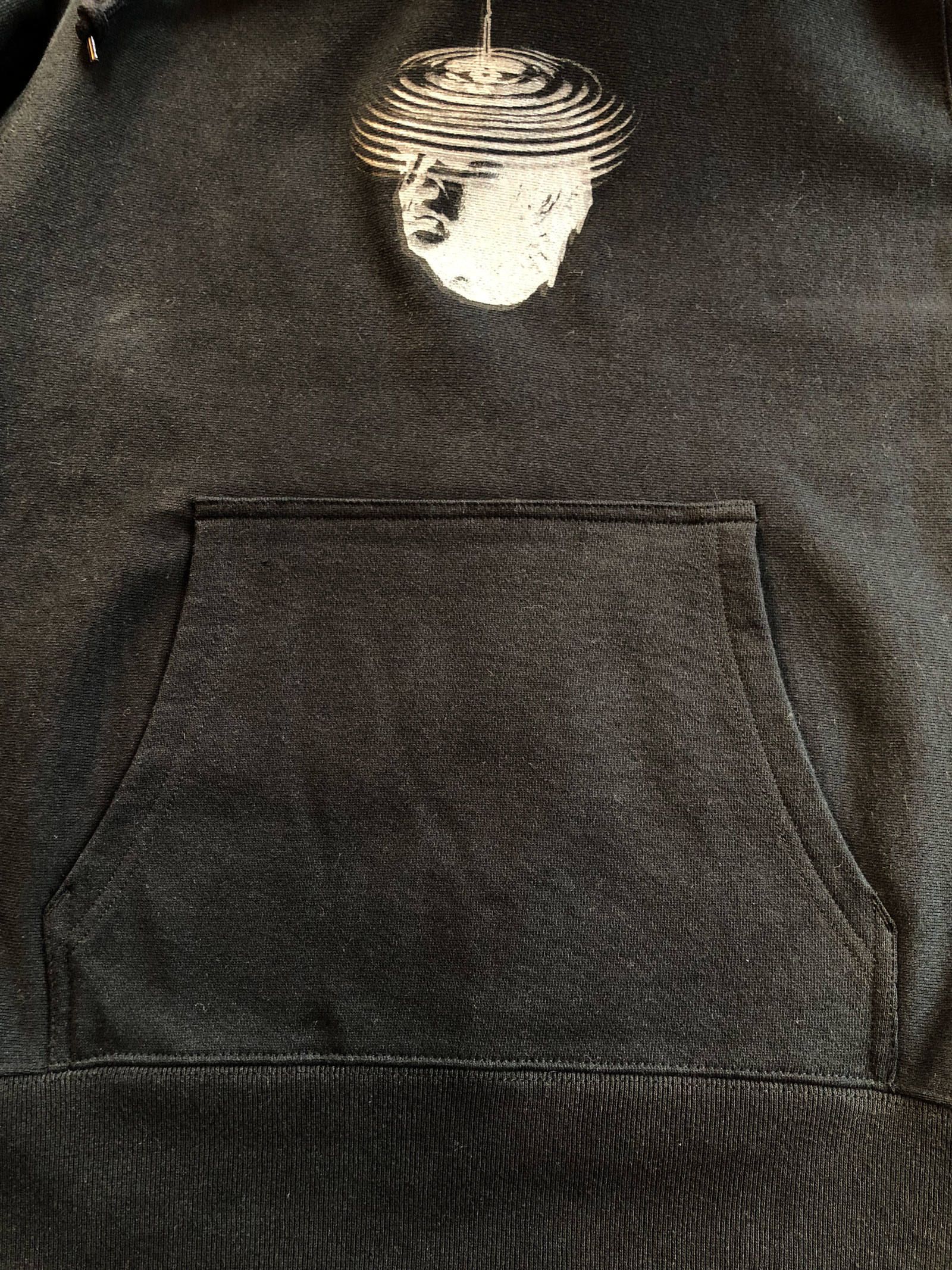 リップルプルオーバー (ブラック) / RIPPLE PULLOVER (BLACK) モデル 身長170cm、体重56kg 着用 M