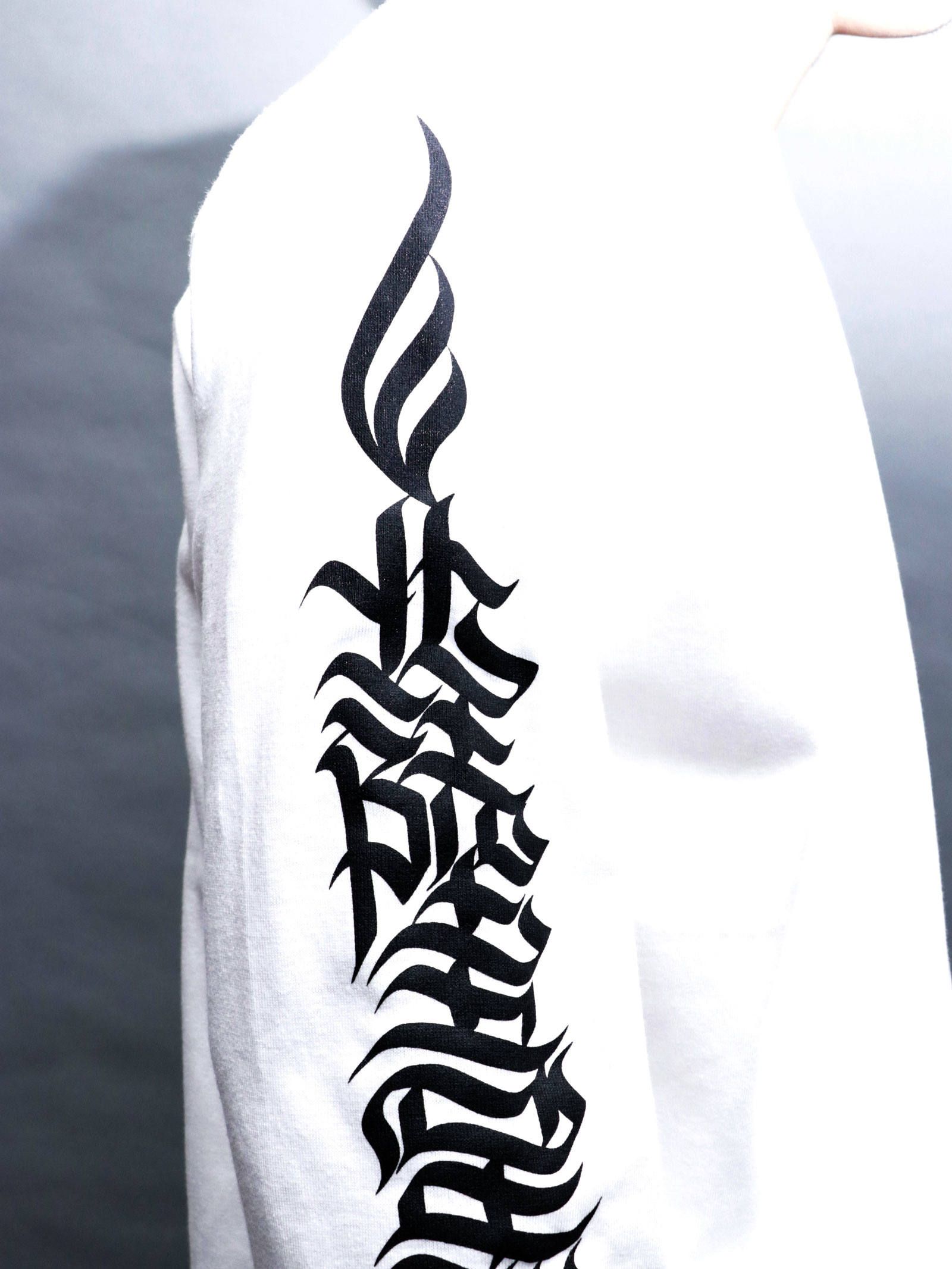 北陸韋駄天オリジナルロングスリーブTシャツ (ホワイト) / 北陸韋駄天ORIGNAL L/S TEE (WHITE)