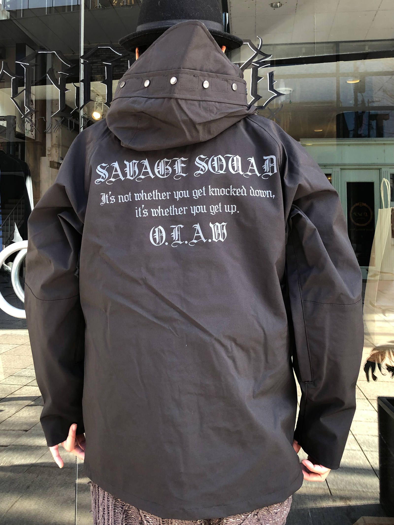 マウンテンパーカー2019"サベージスクワッド" (ブラック) / MOUNTAIN PARKER 2019"SAVAGESQUAD"(BLACK)