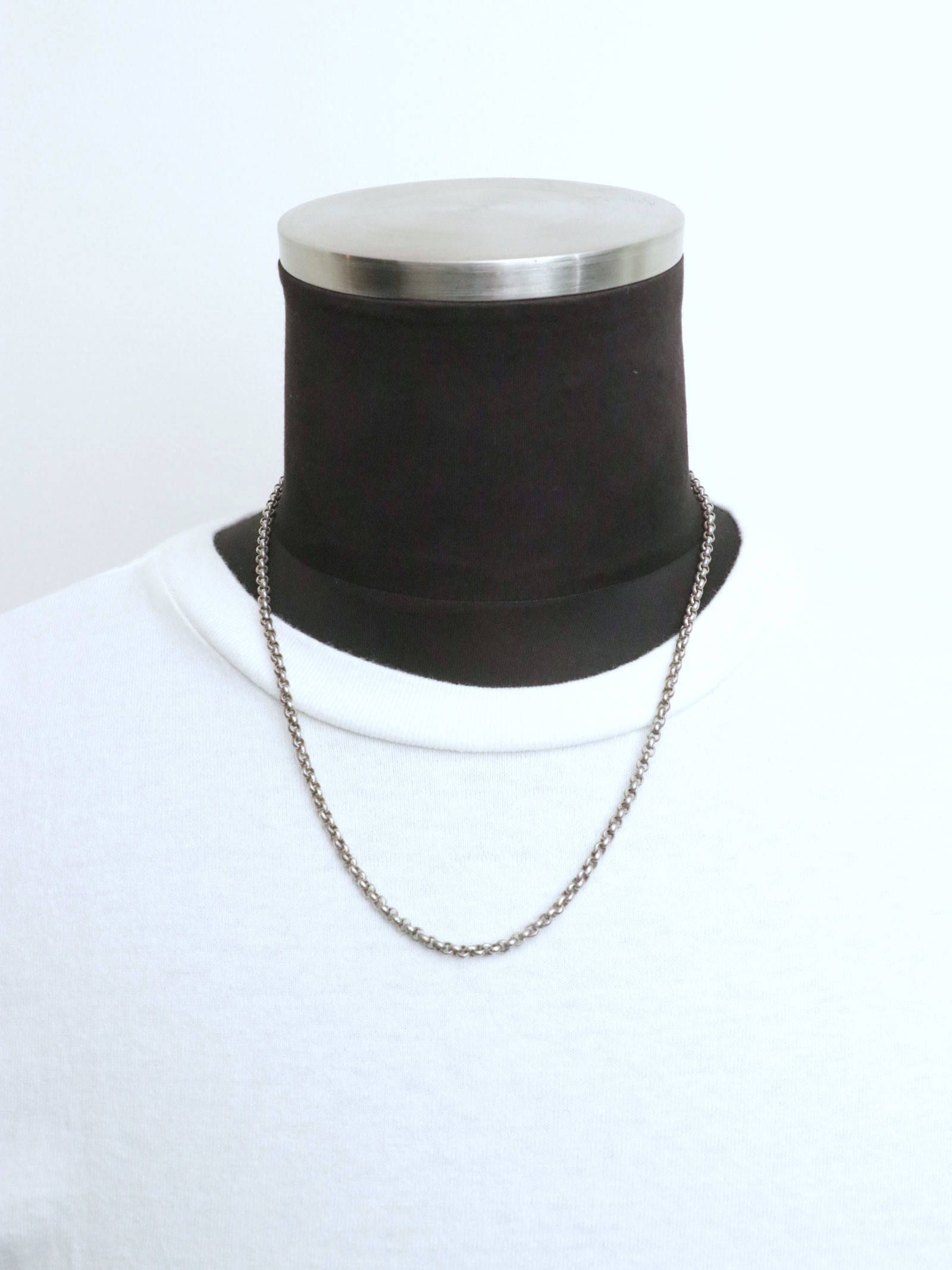 【即日発送可能】ROLL NECKLACE CHAIN (50cm) (SILVER925)