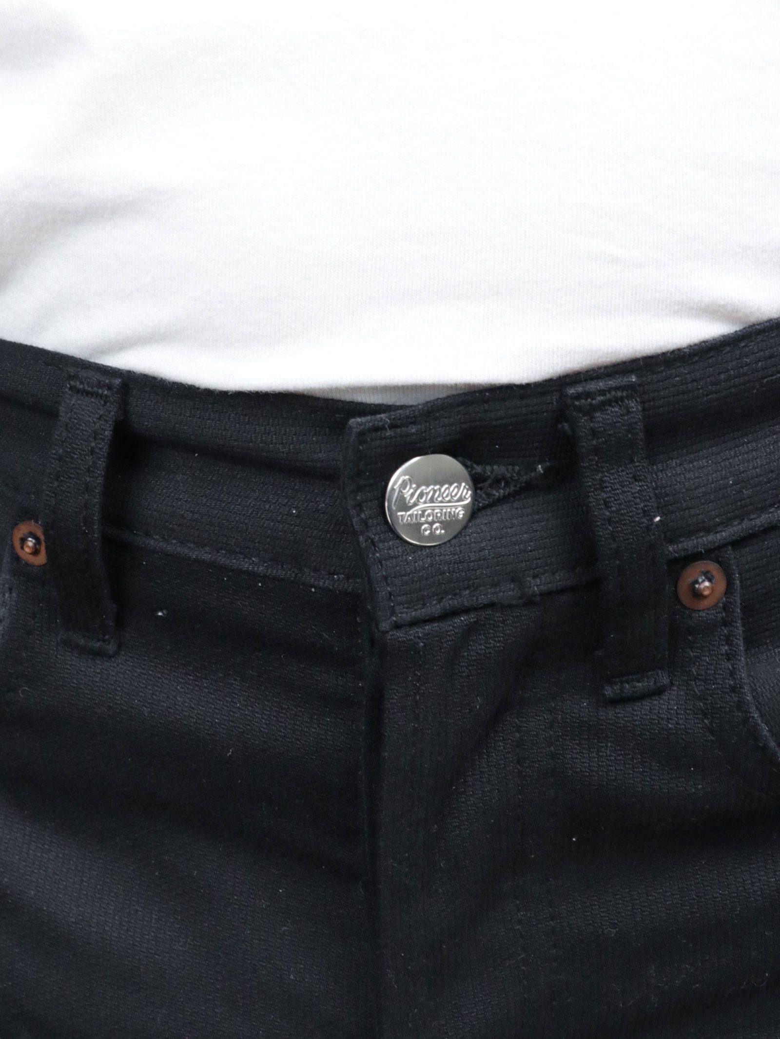 パイオニアテーラリング ピケパンツ(ブラック) / PIONEER TAILORING PIQUE PANTS(BLACK)