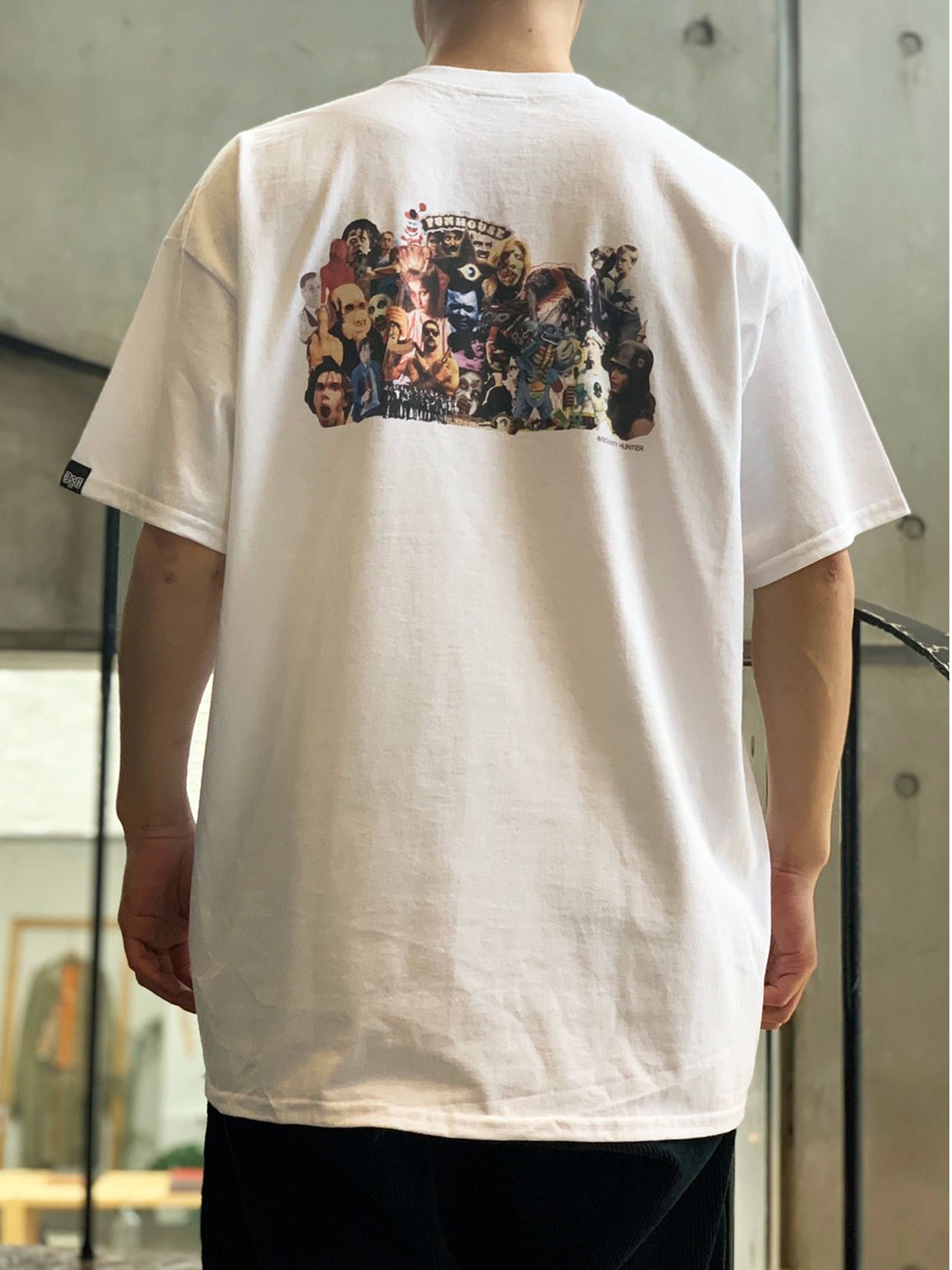 コラージュポケットTシャツ (ホワイト) / Collage Pocket Tee (WHITE)