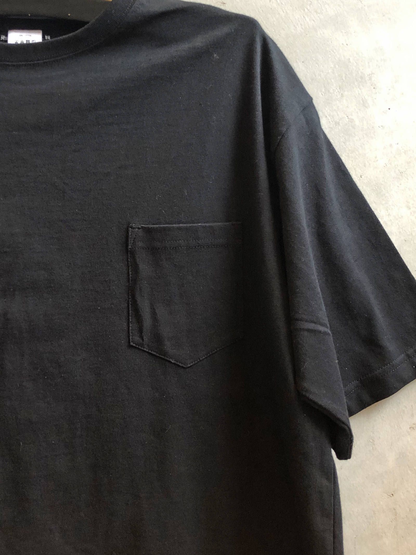 オリジナルポケットビックTシャツ (ブラック) / ORIGNAL POCKET BID TEE (BLACK)