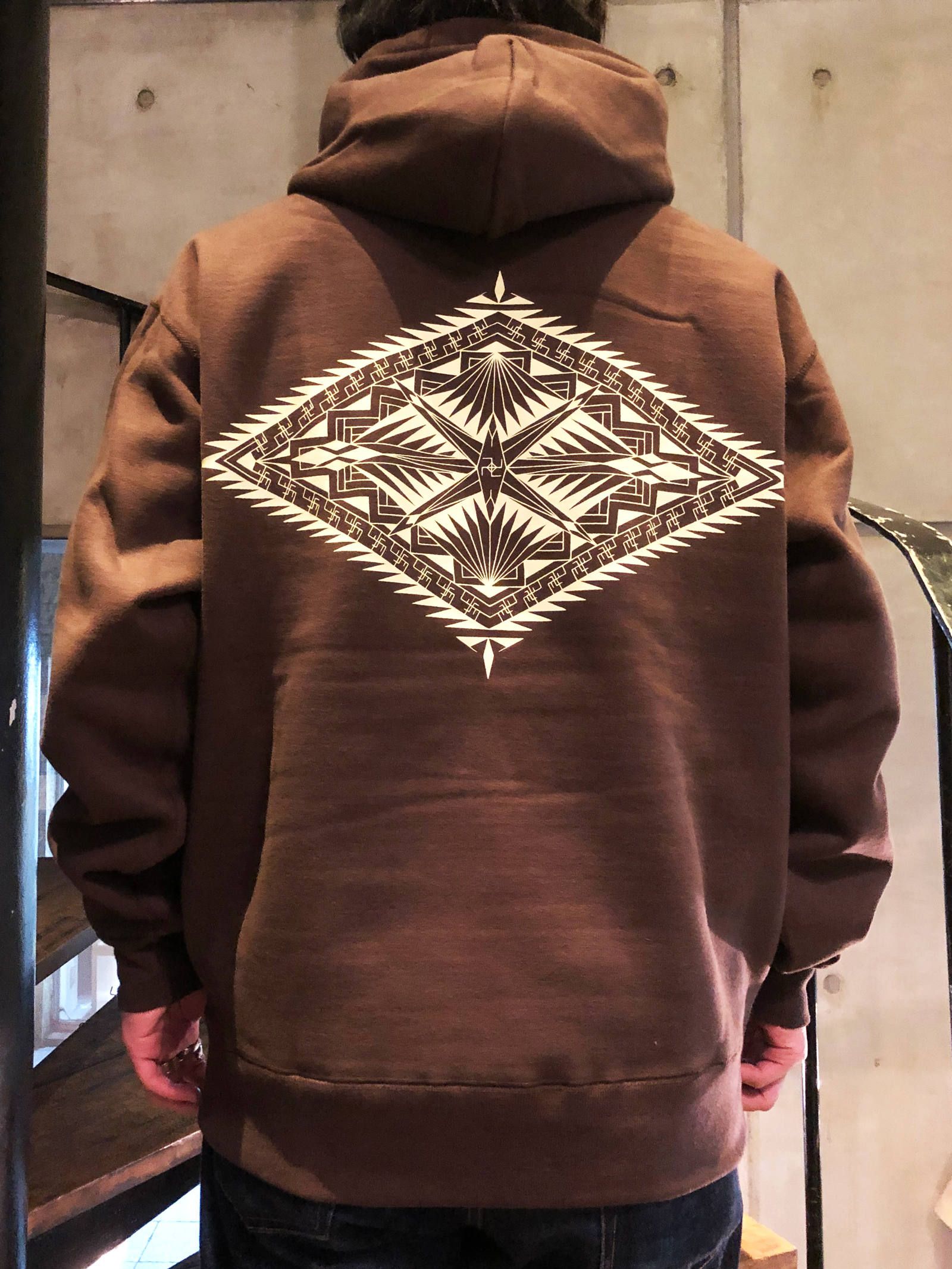 オリジナルヘビーオンスプルオーバー (ブラウン) / ORIGNAL HEAVY OZ PULLOVER (BROWN)