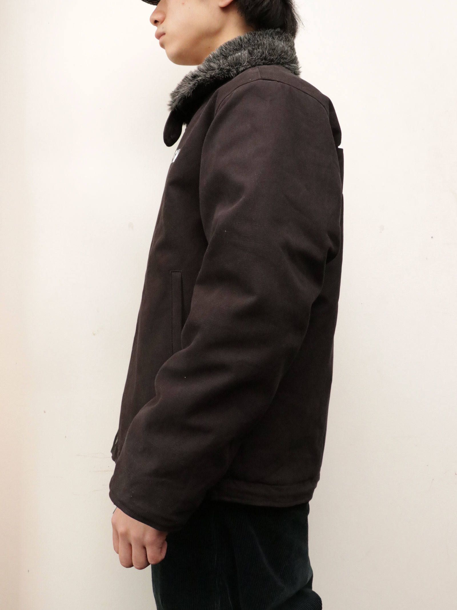N-1 DECK JACKET2019 "ONEPERCENT LOCAL ART WORK" (BLACK)