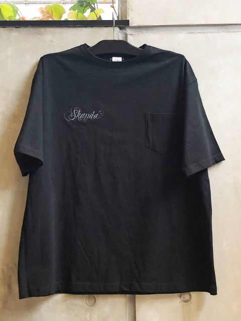 オリジナルポケットビックTシャツ (ブラック) / ORIGNAL POCKET BID TEE (BLACK)